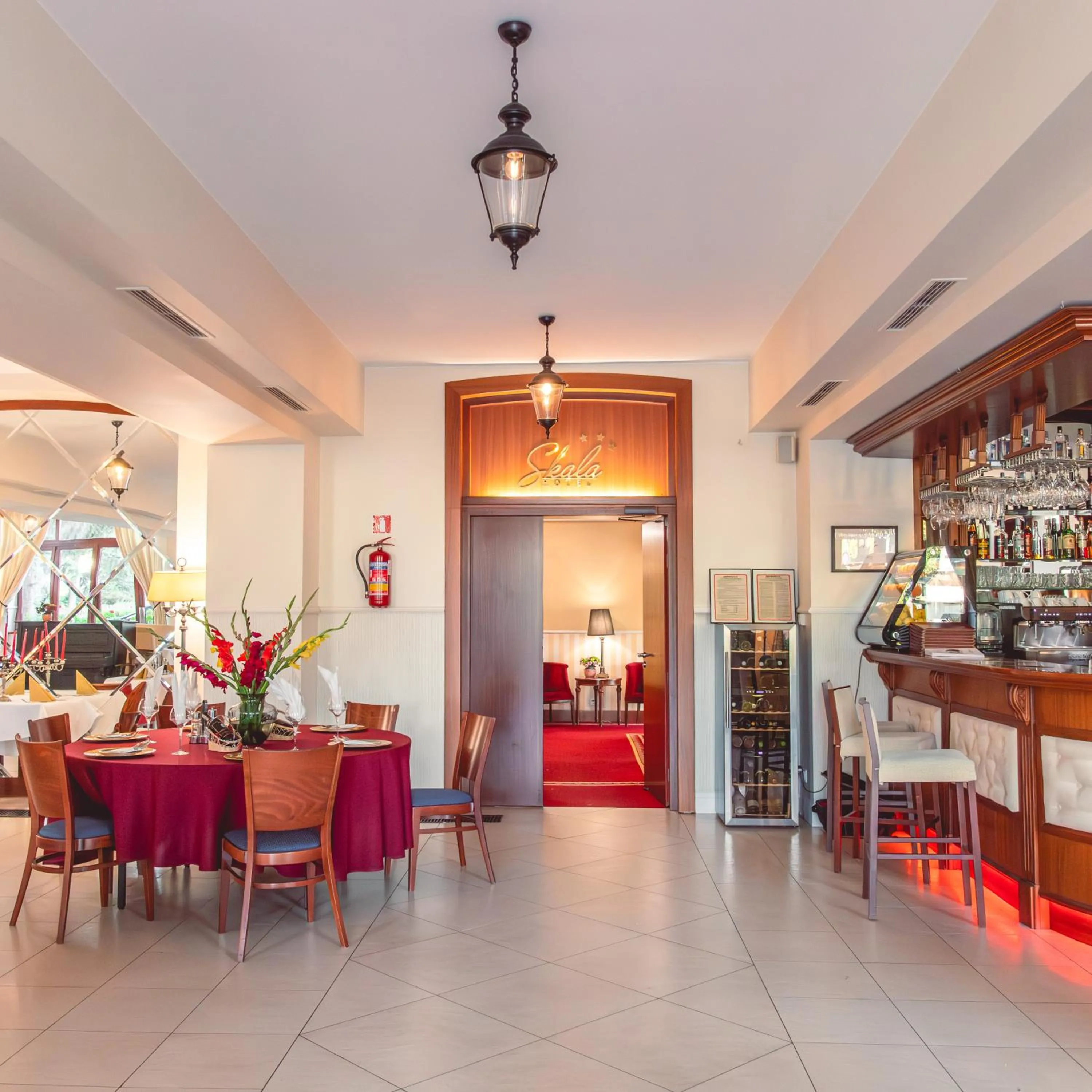 Restaurant/places to eat in Hotel Skala