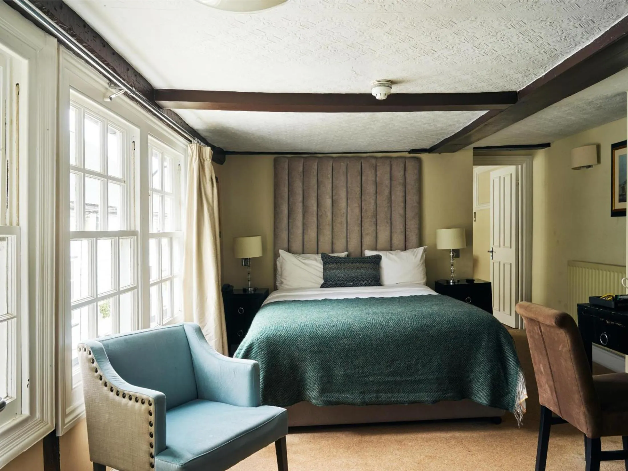 Bed in The Talbot Inn