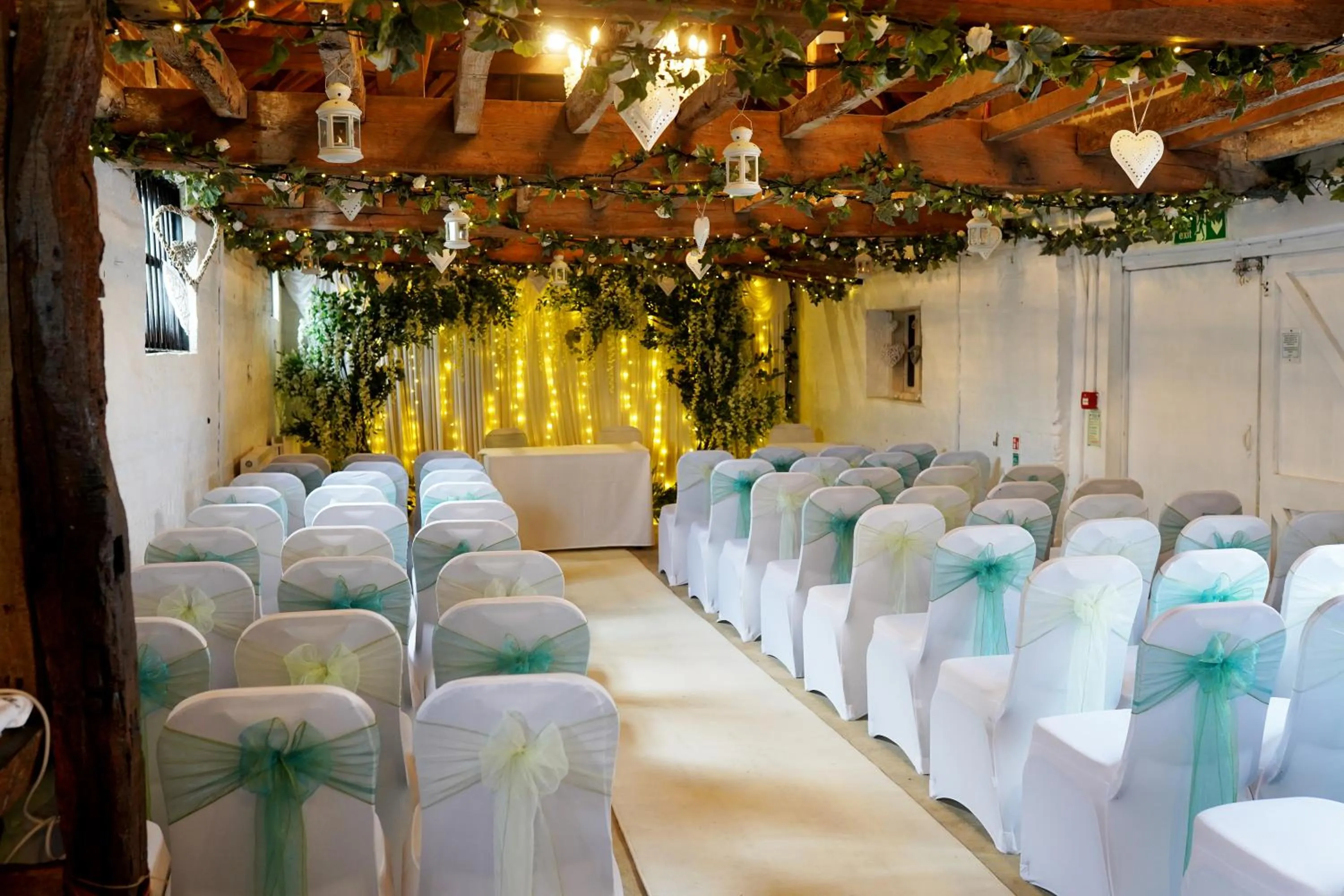 wedding in The Talbot Inn