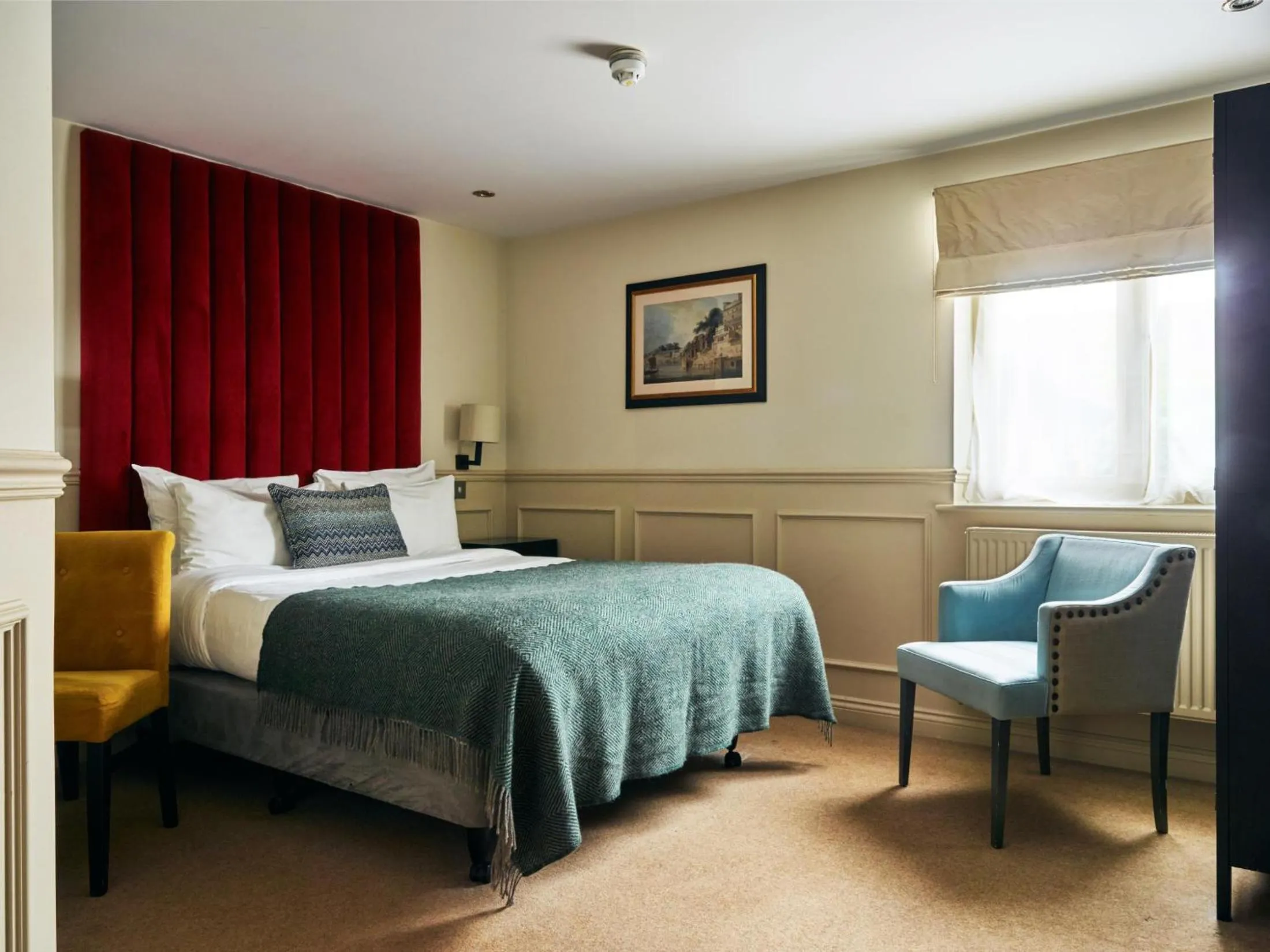 Bed in The Talbot Inn