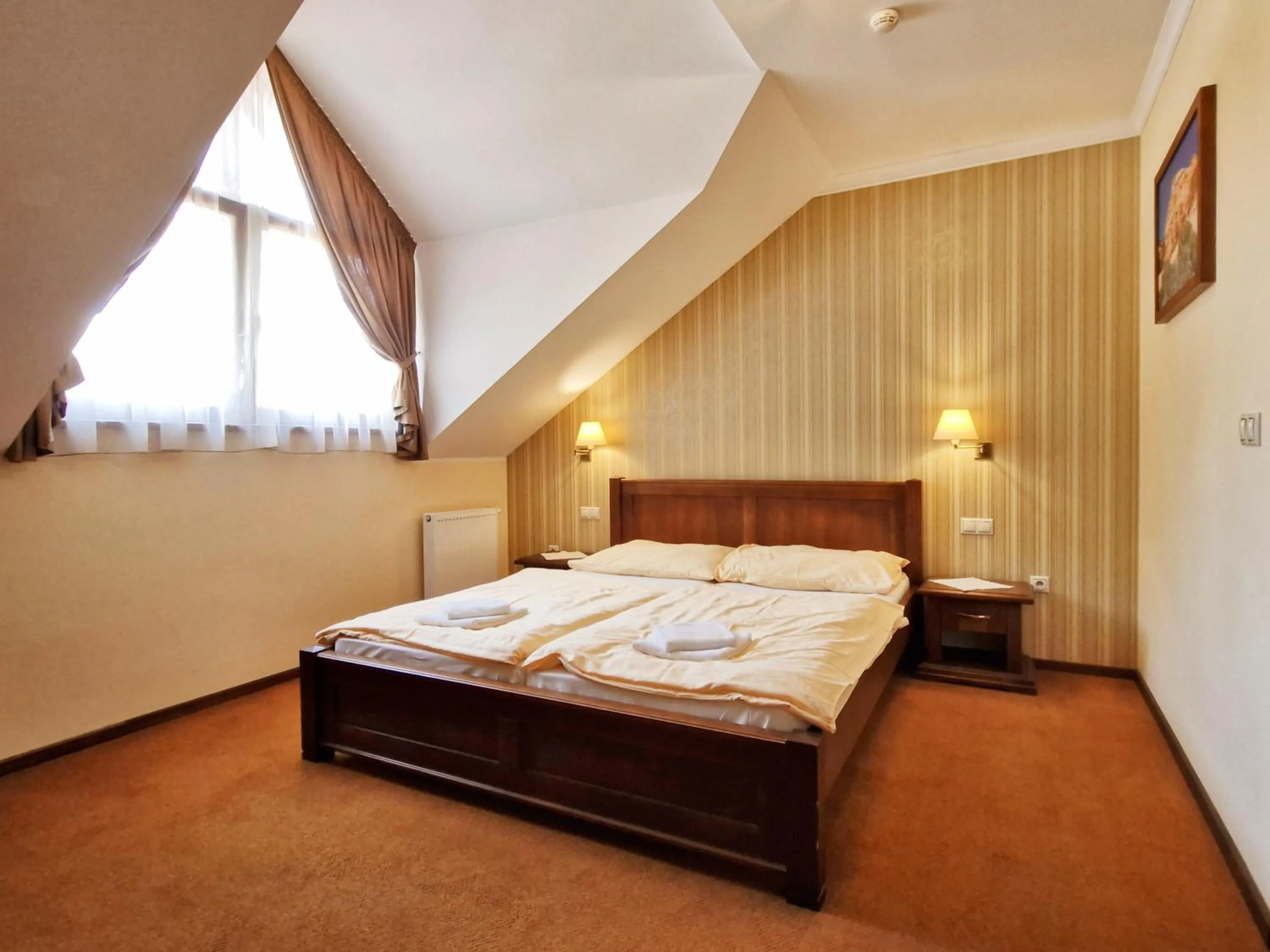 Photo of the whole room, Bed in Country Saloon Belá