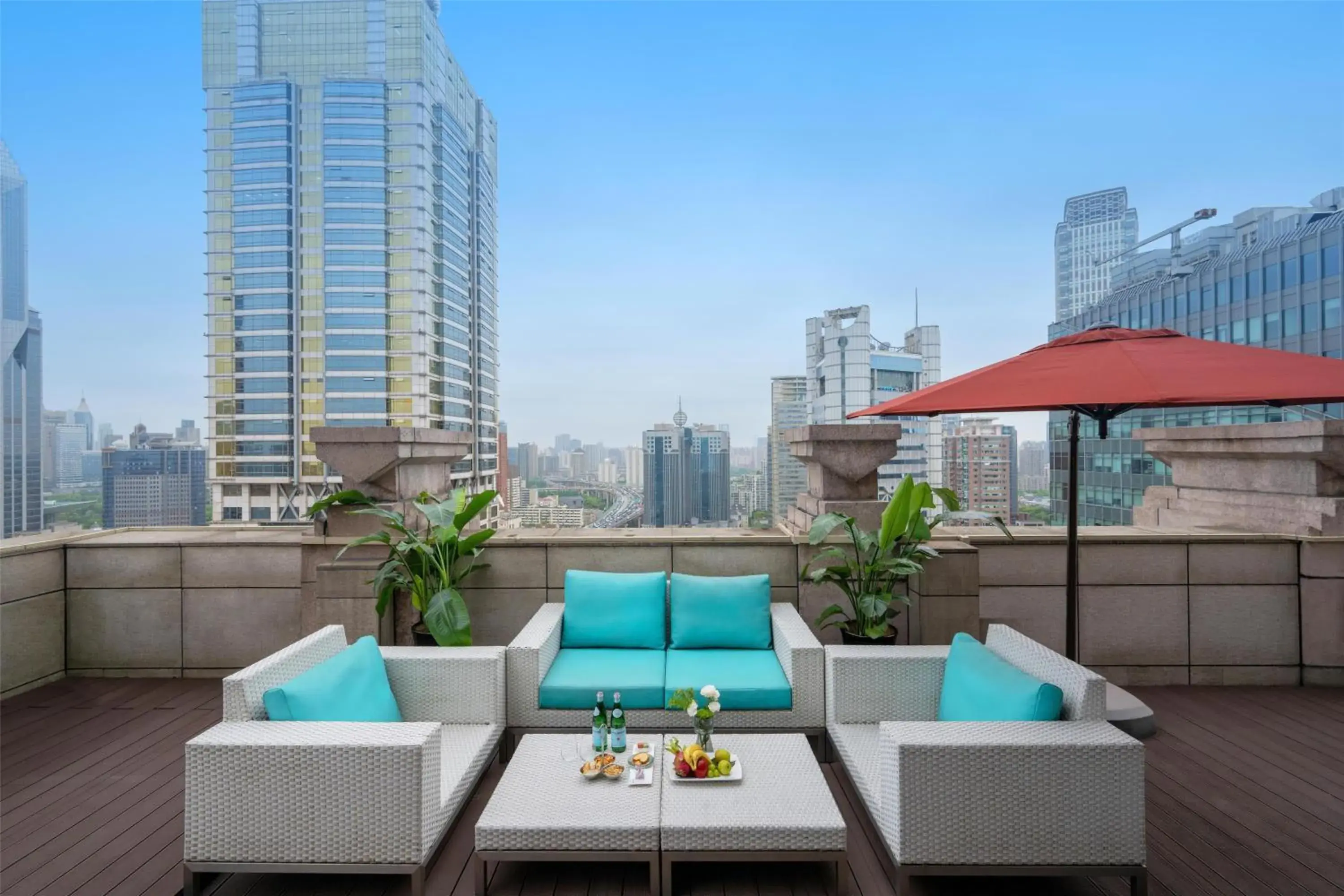 View (from property/room) in Kempinski The One Suites Hotel Shanghai Downtown View (from property/room) in Kempinski The One Suites Hotel Shanghai Downtown