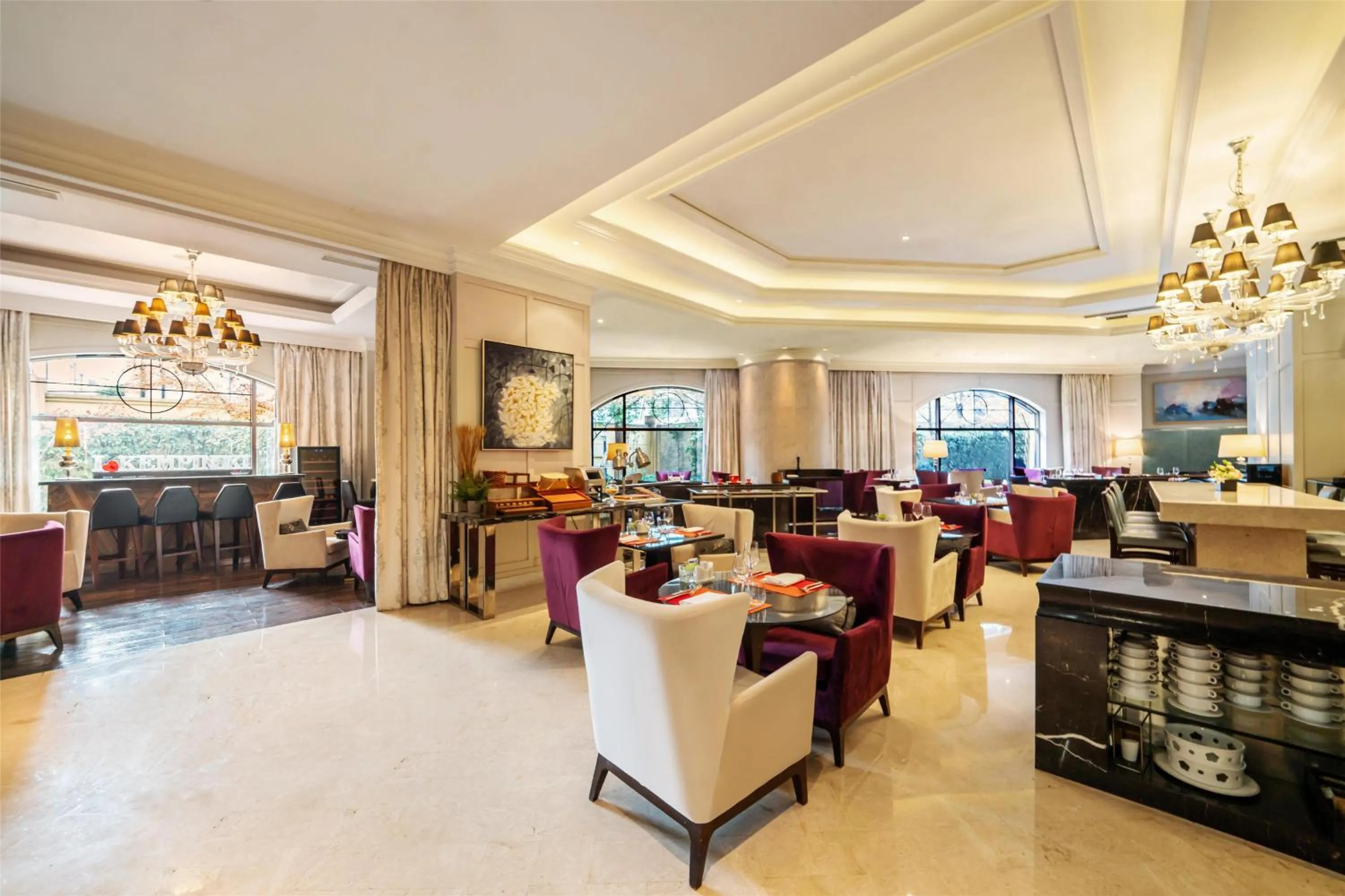 Restaurant/places to eat in Kempinski The One Suites Hotel Shanghai Downtown