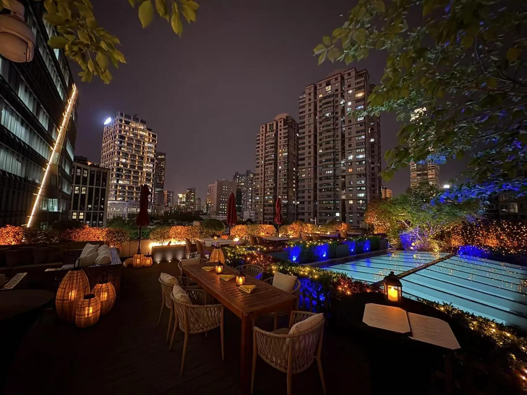 Balcony/Terrace in Kempinski The One Suites Hotel Shanghai Downtown