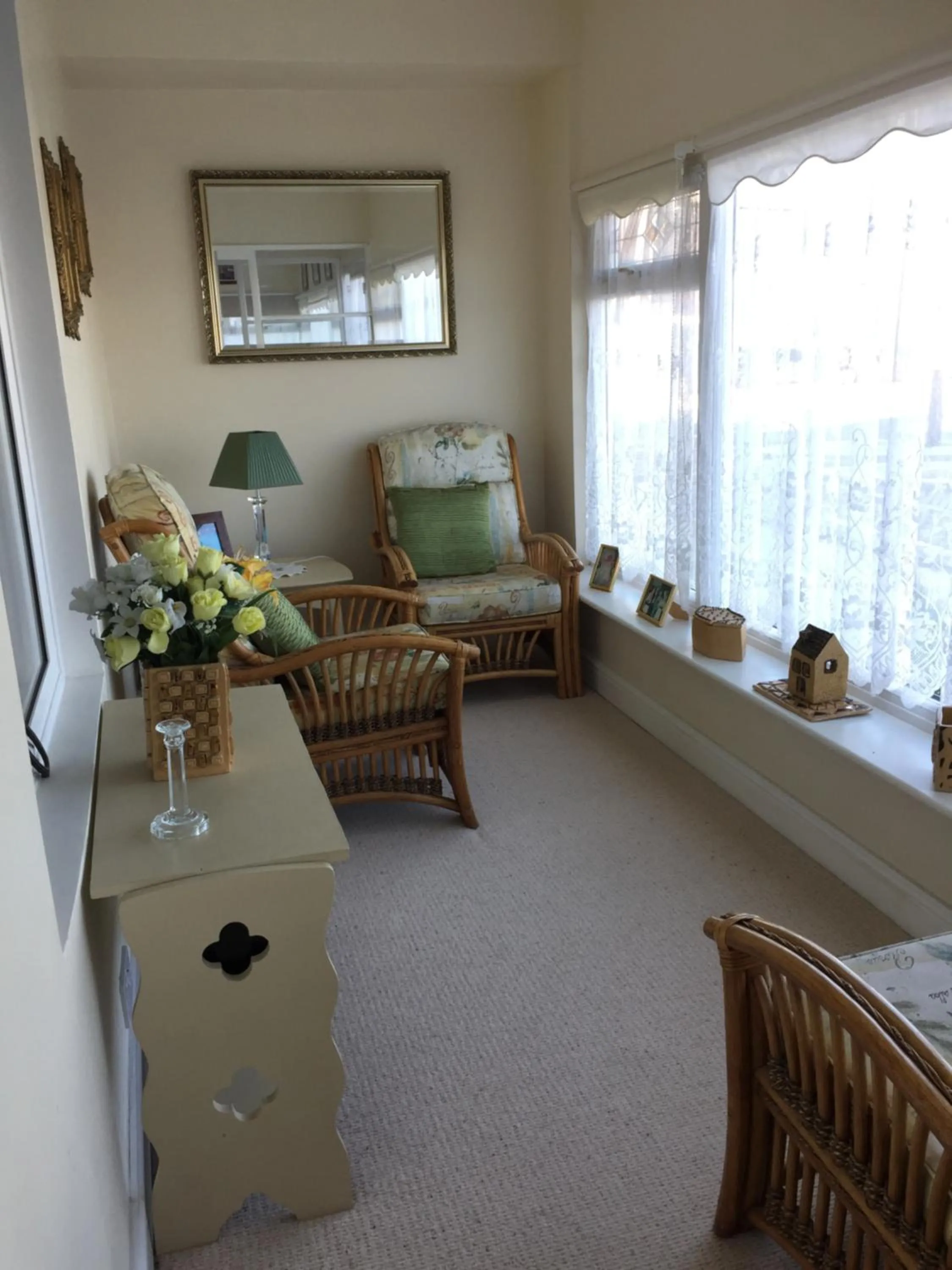 Communal lounge/ TV room in The Haven