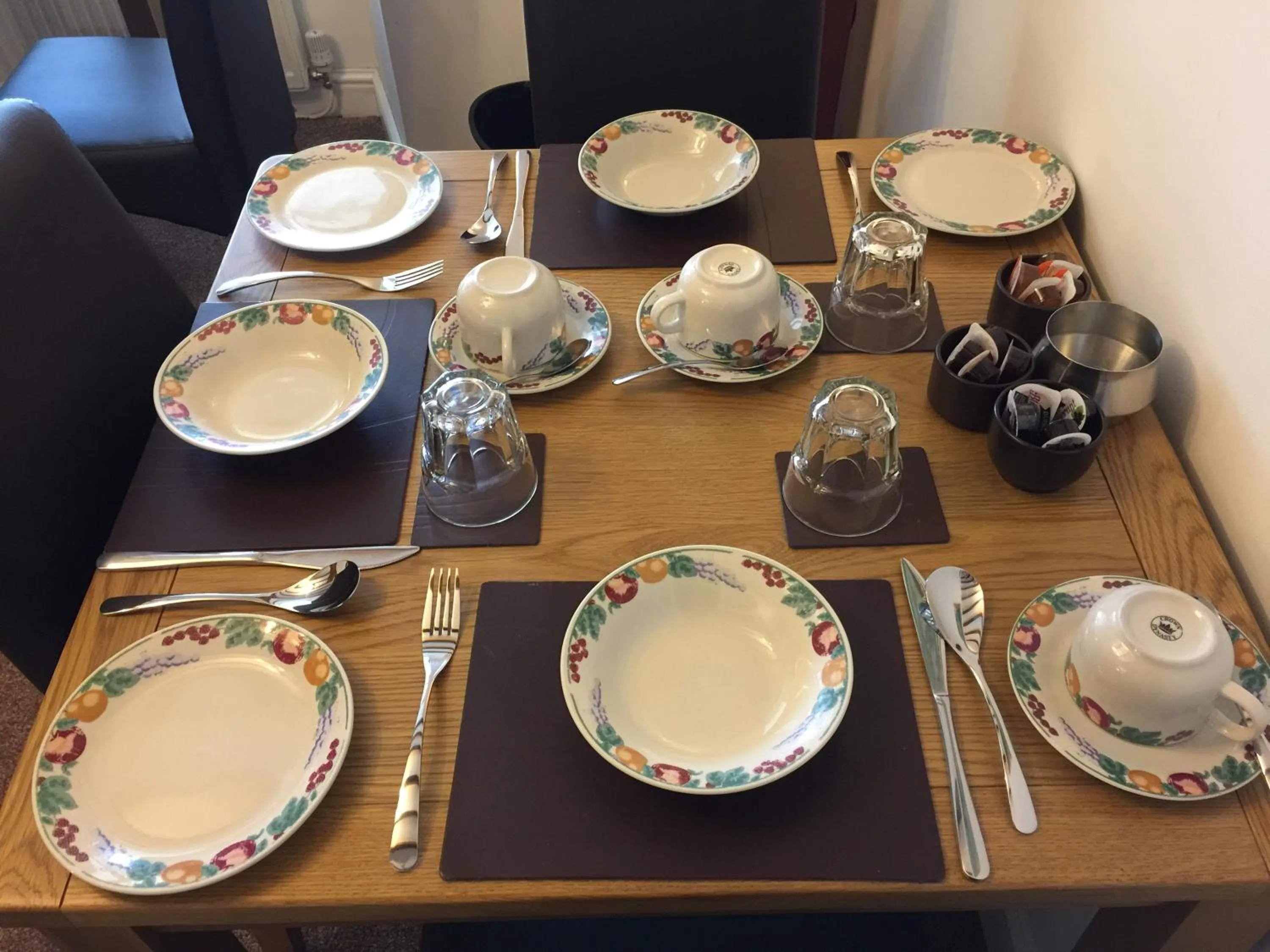 Dining area in The Haven