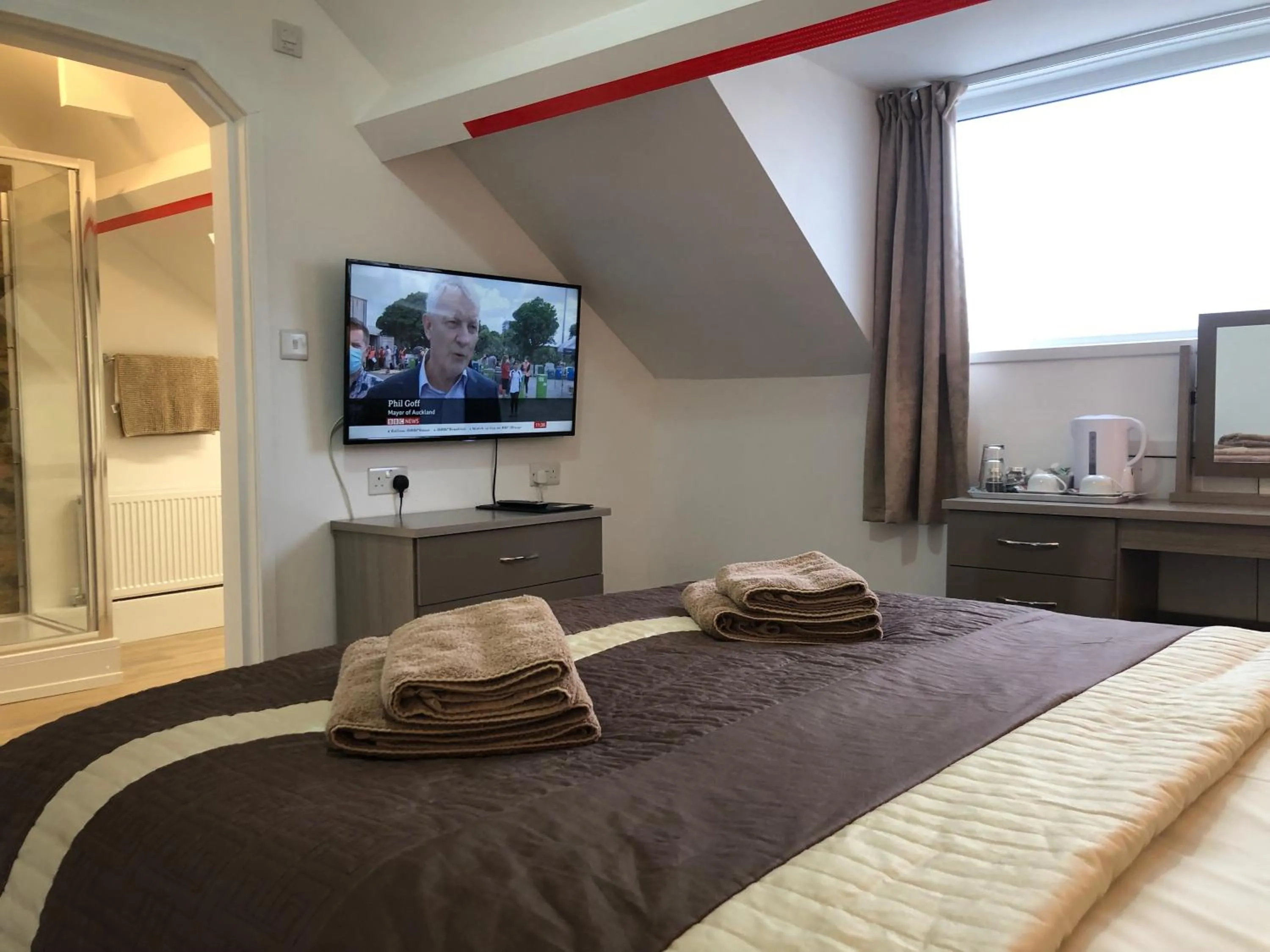 Bedroom, Bed in The Haven