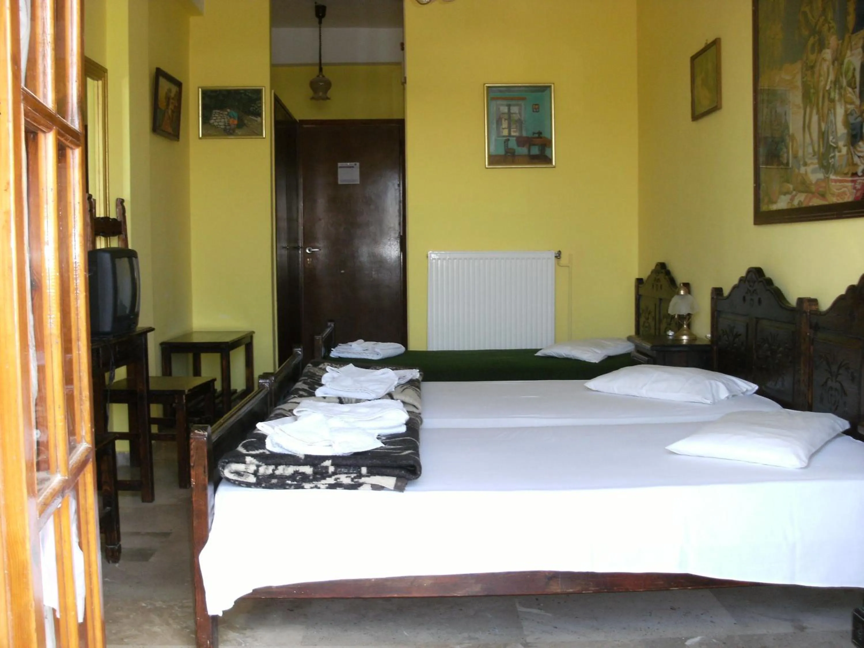 Bed in Katerina Hotel