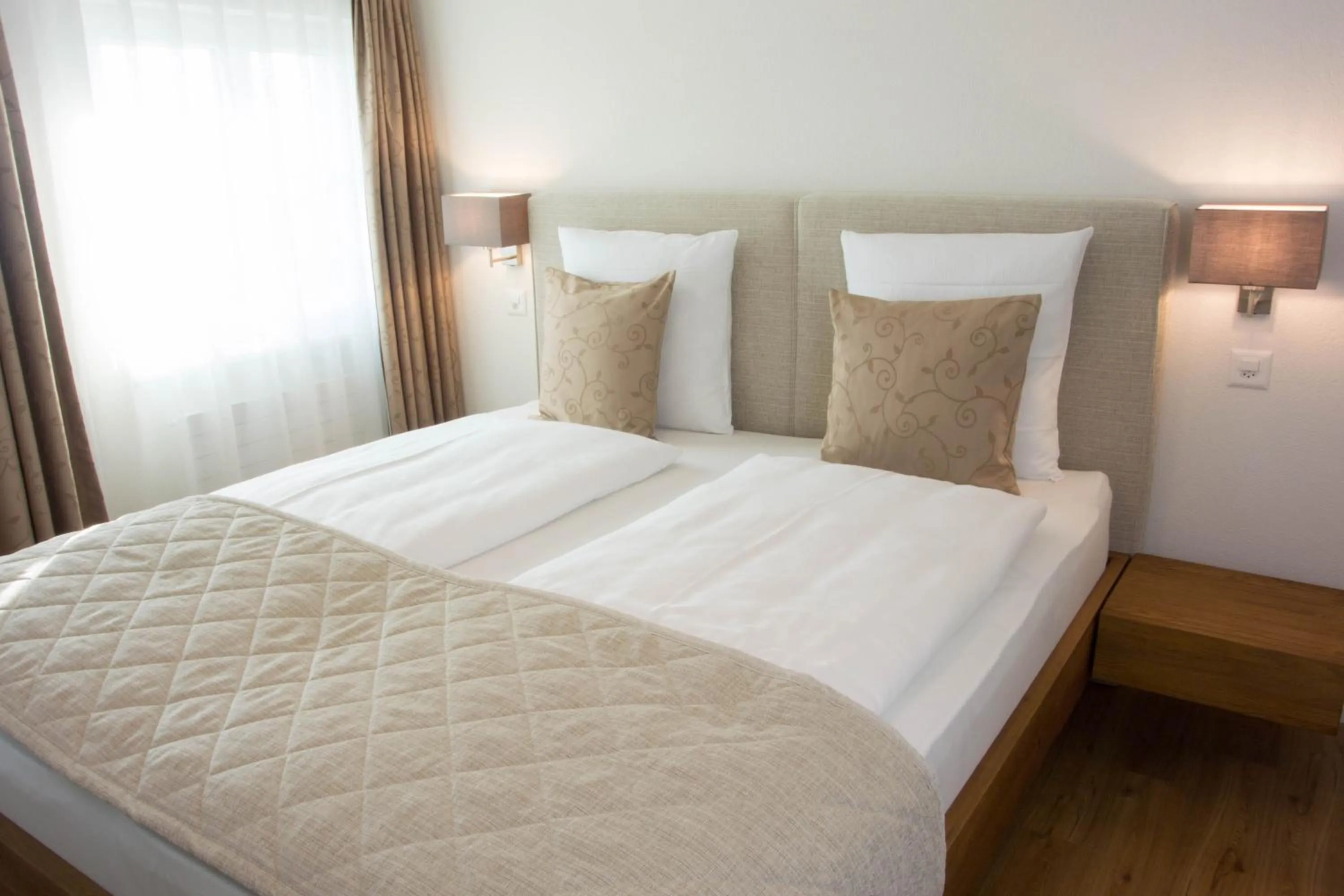 Bed in Hotel & Restaurant Hasenstrick