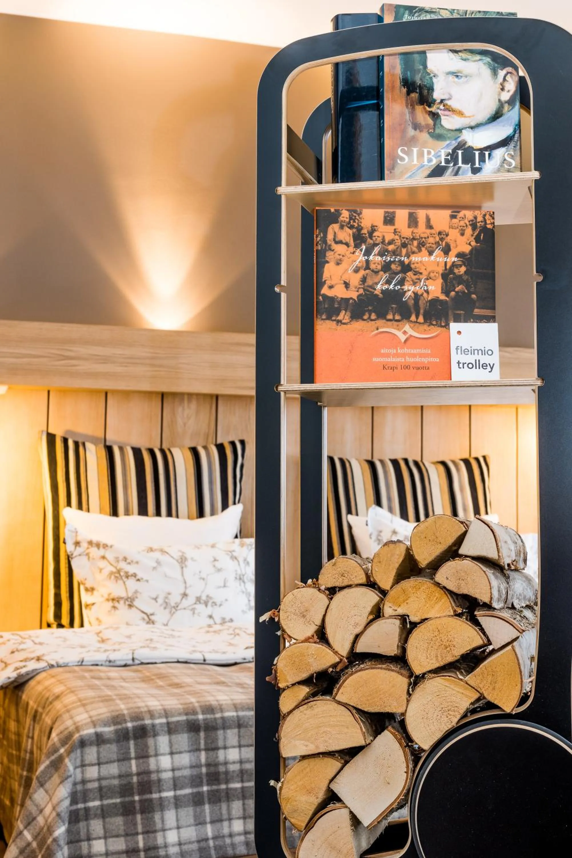 Decorative detail, Bed in Hotel Krapi