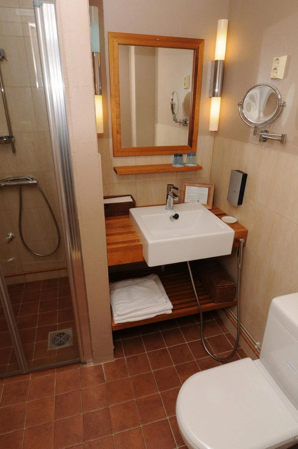 Bathroom in Hotel Krapi