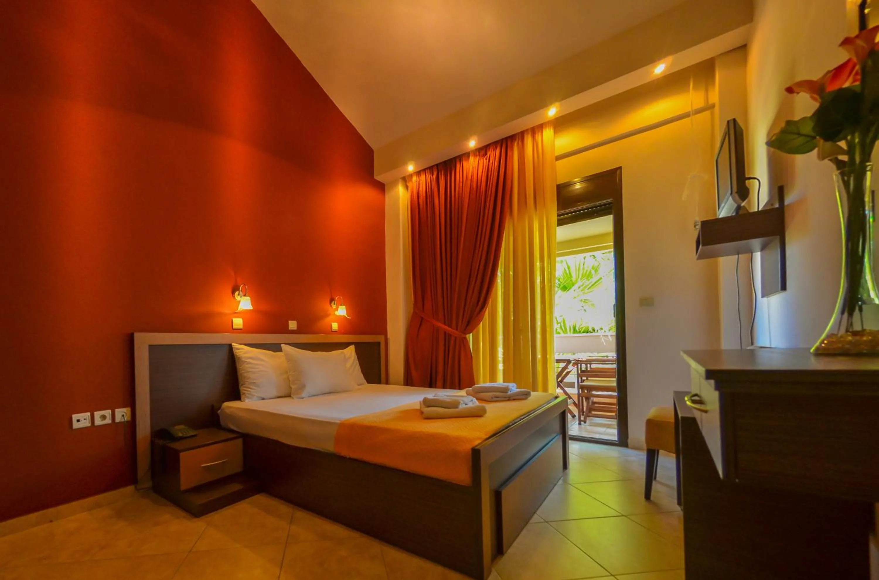 Bedroom, Bed in Kladis Club Holidays