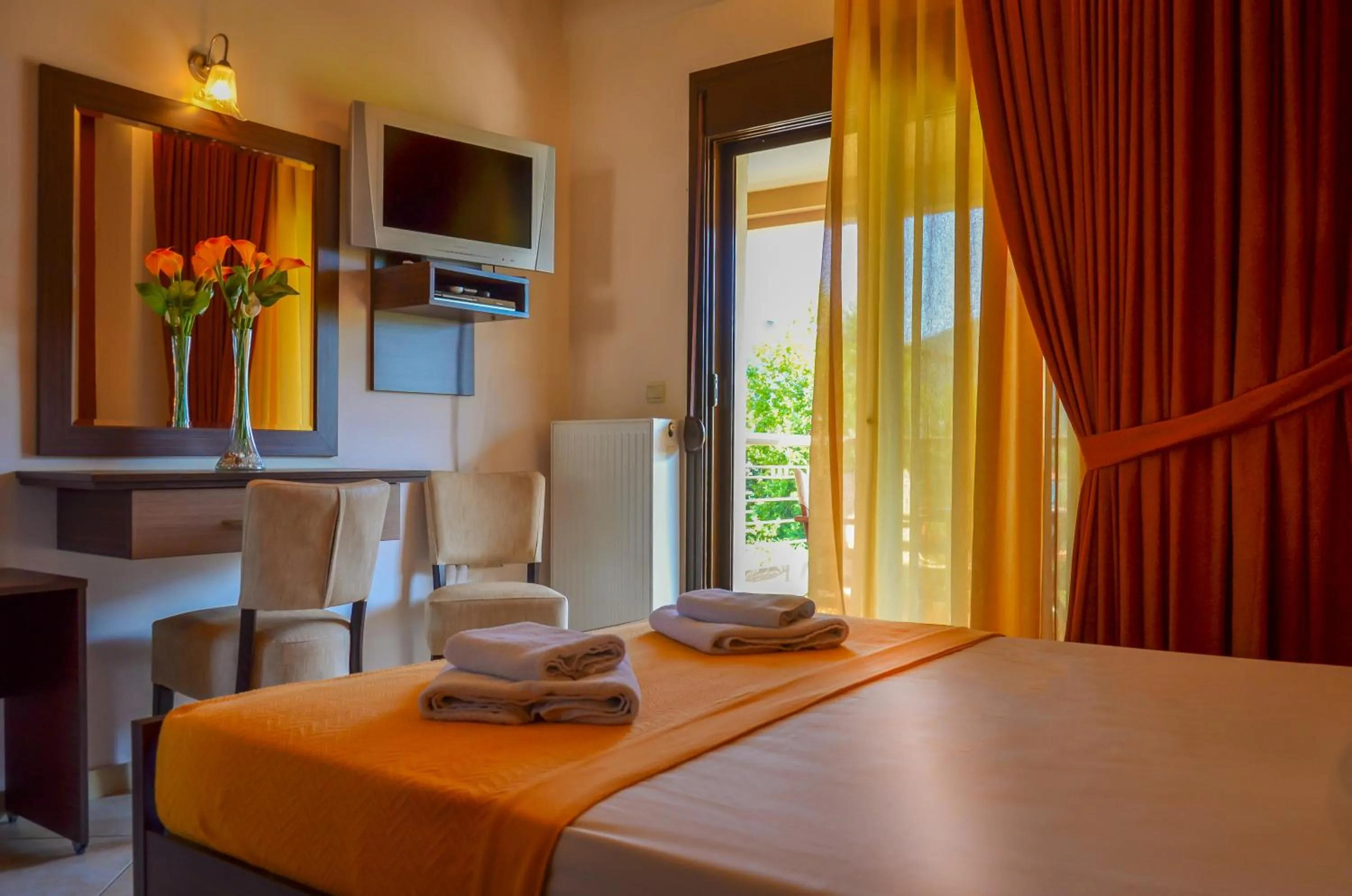Bedroom, Bed in Kladis Club Holidays