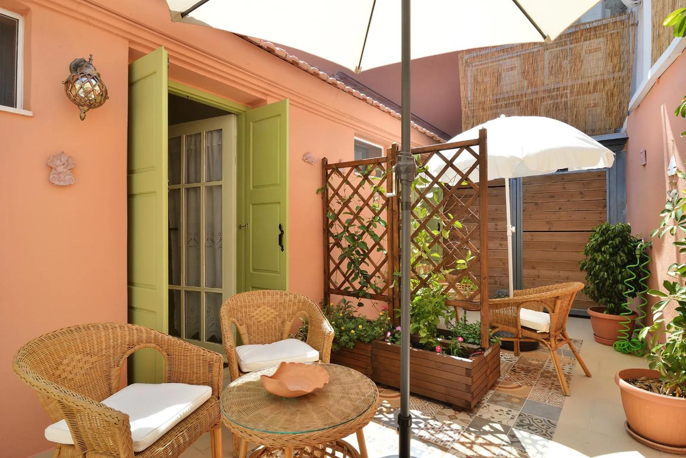 Balcony/Terrace in Casa della Favola Boutique Hotel
