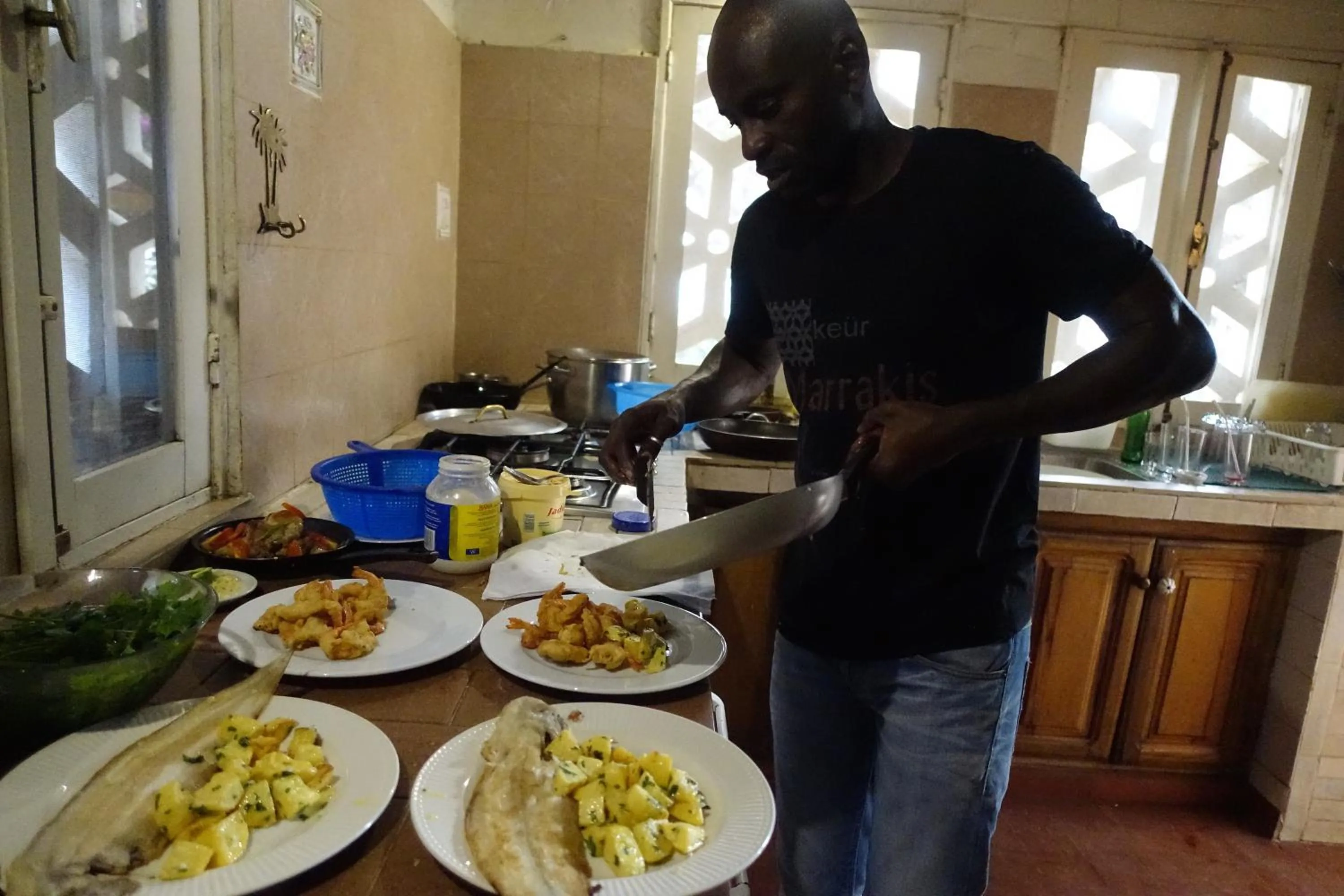 Food close-up in Keur Marrakis