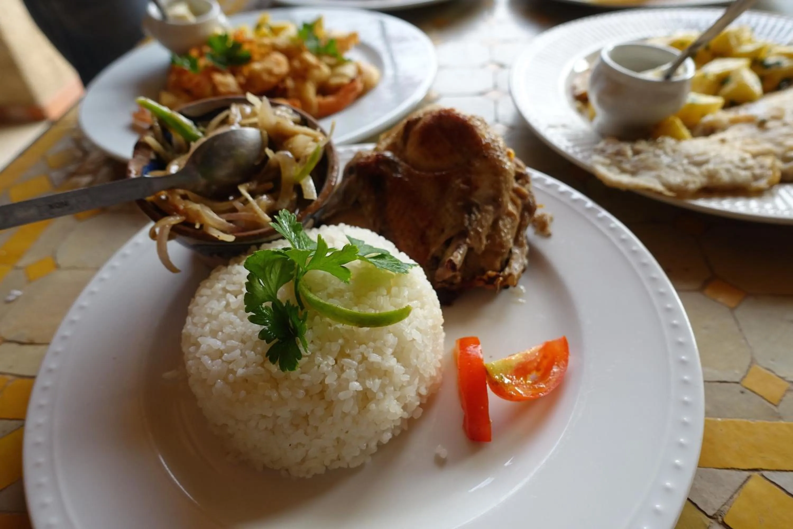 Lunch in Keur Marrakis