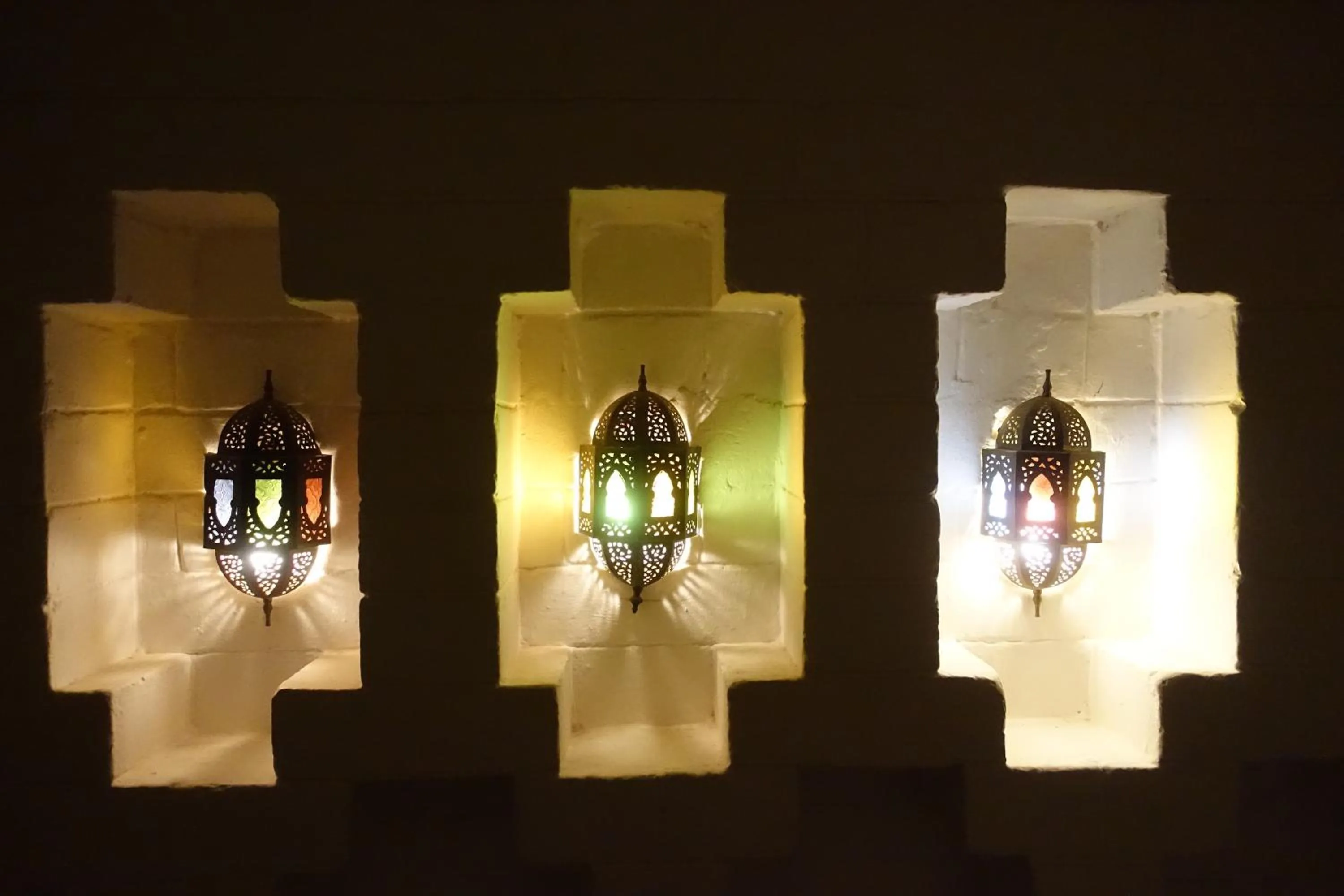 Decorative detail in Keur Marrakis