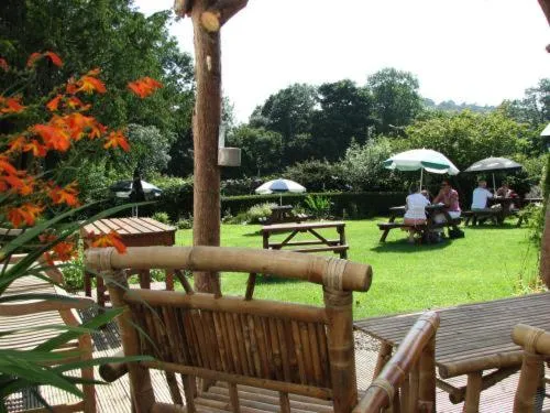 Patio in Strands Hotel/Screes Inn & Micro Brewery