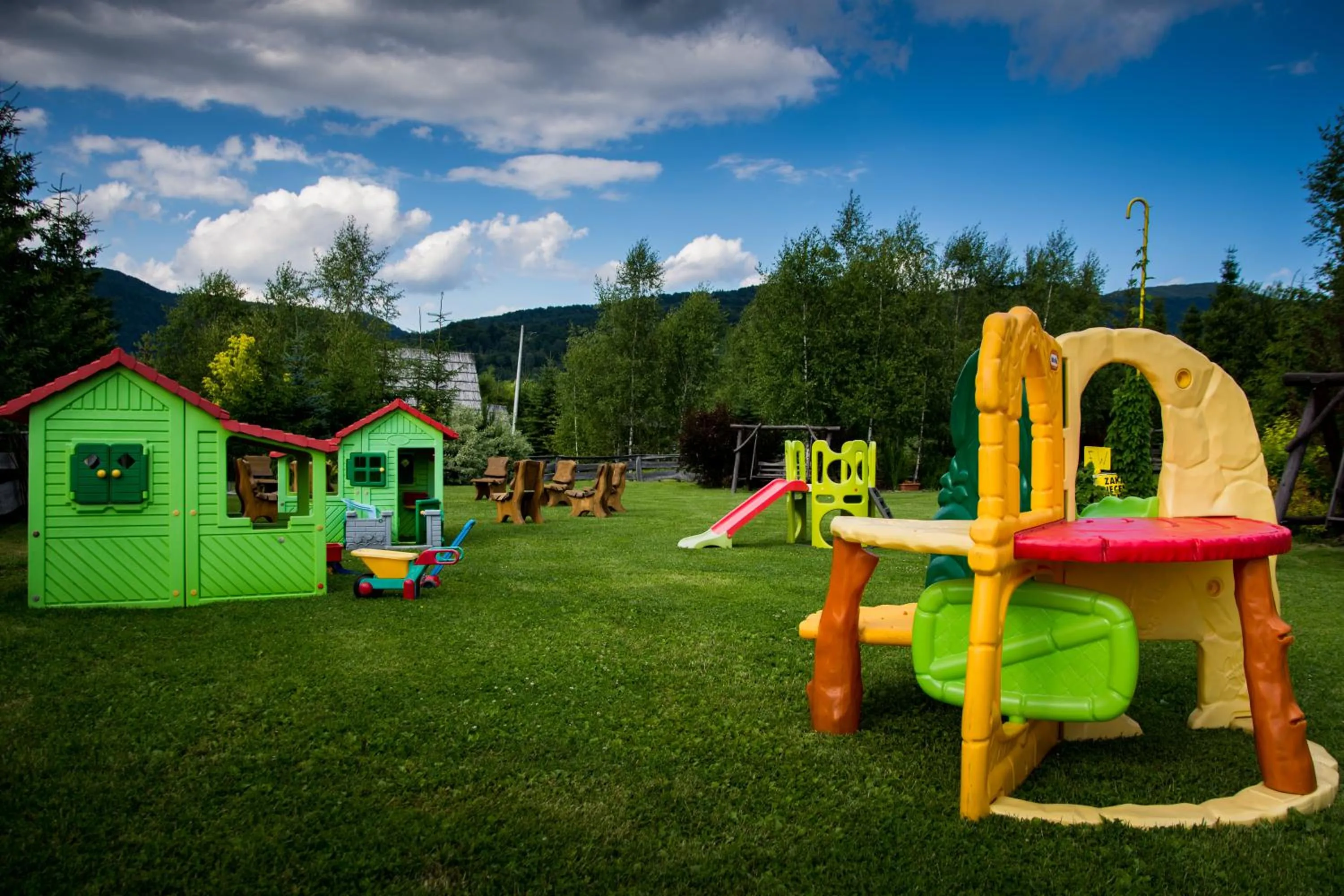 Natural landscape in Hotel Carpatia Bieszczadzki Gościniec