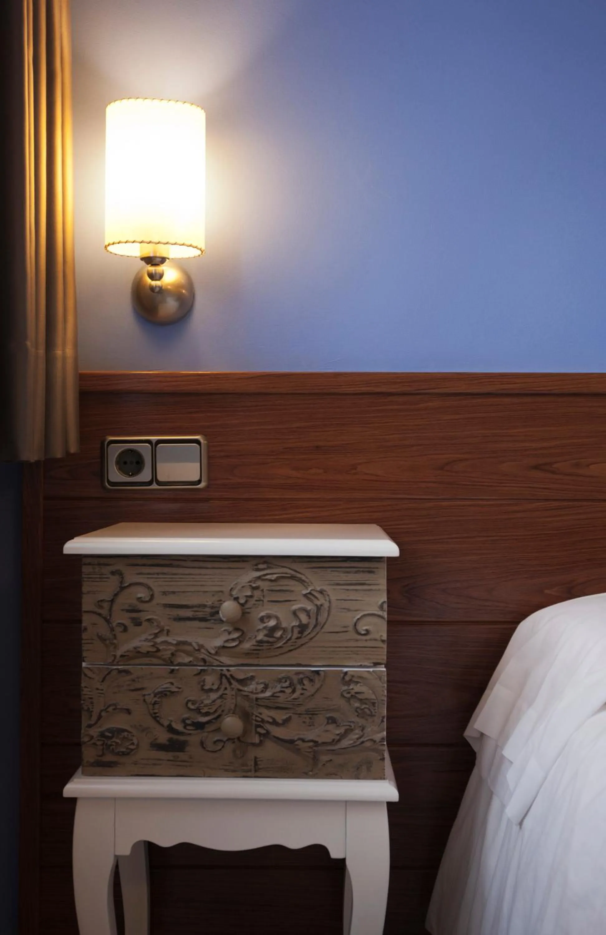 Decorative detail, Bed in Hotel & Spa Can Josep