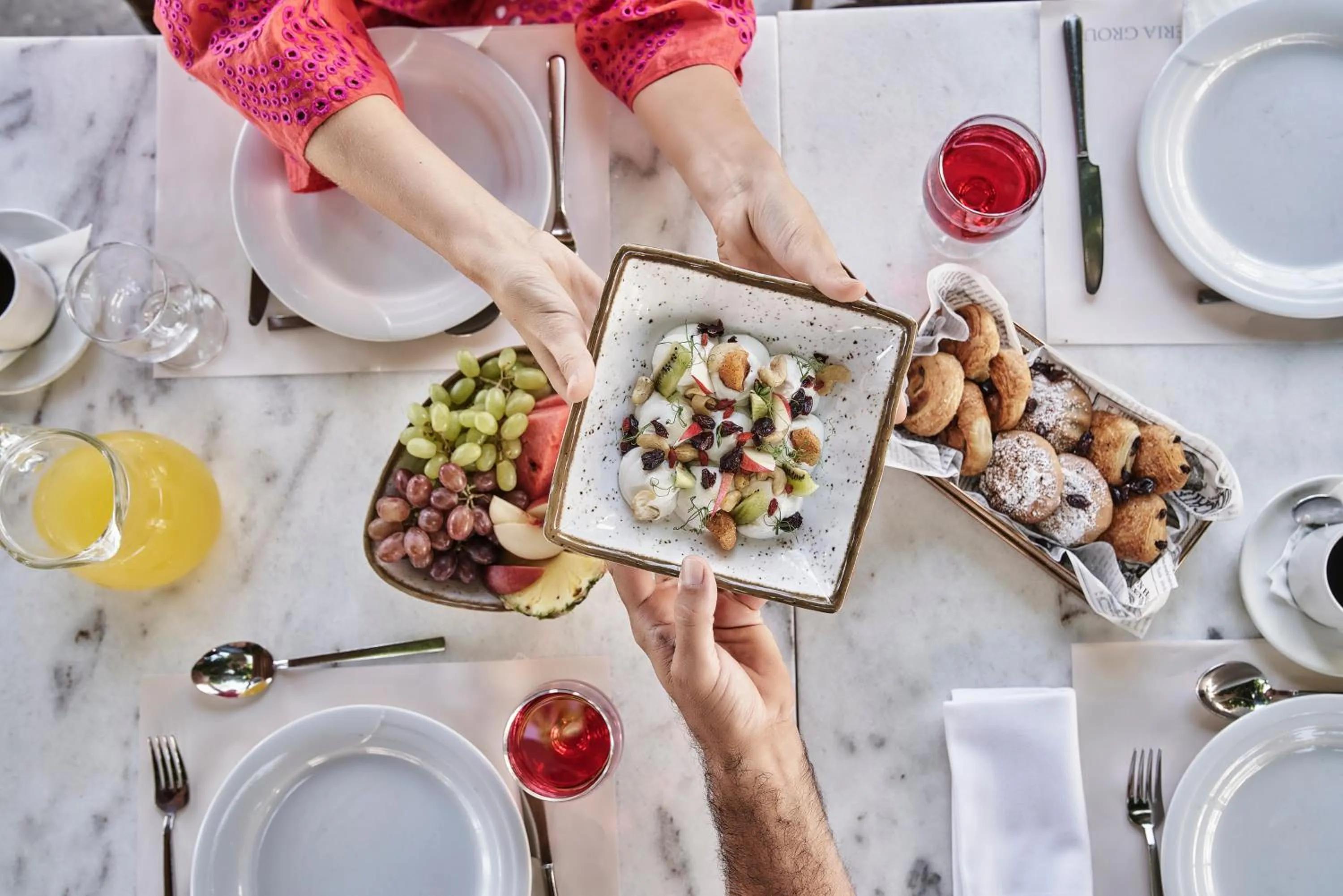 People in Esperides Beach Resort