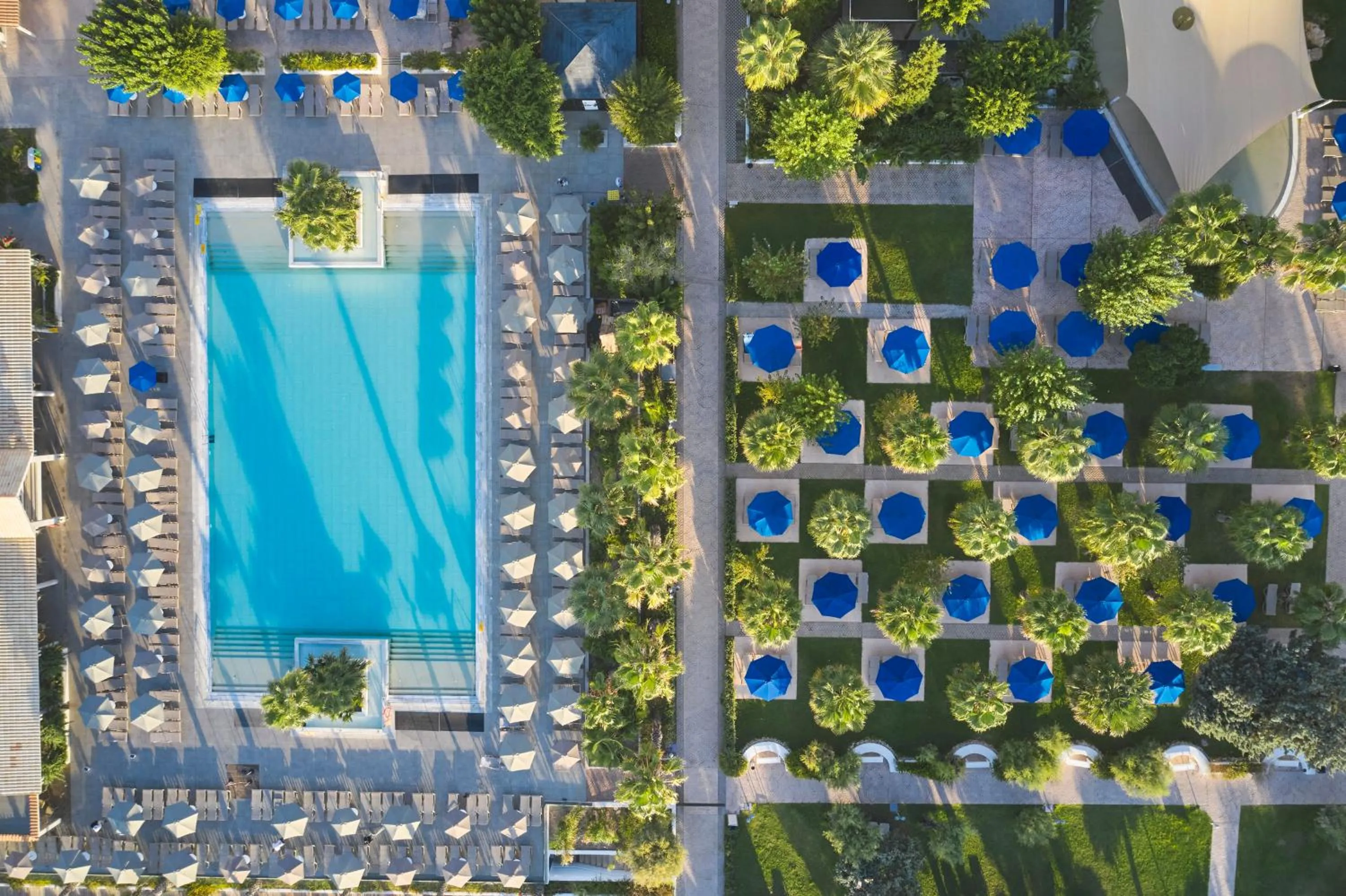 Bird's eye view in Esperides Beach Resort