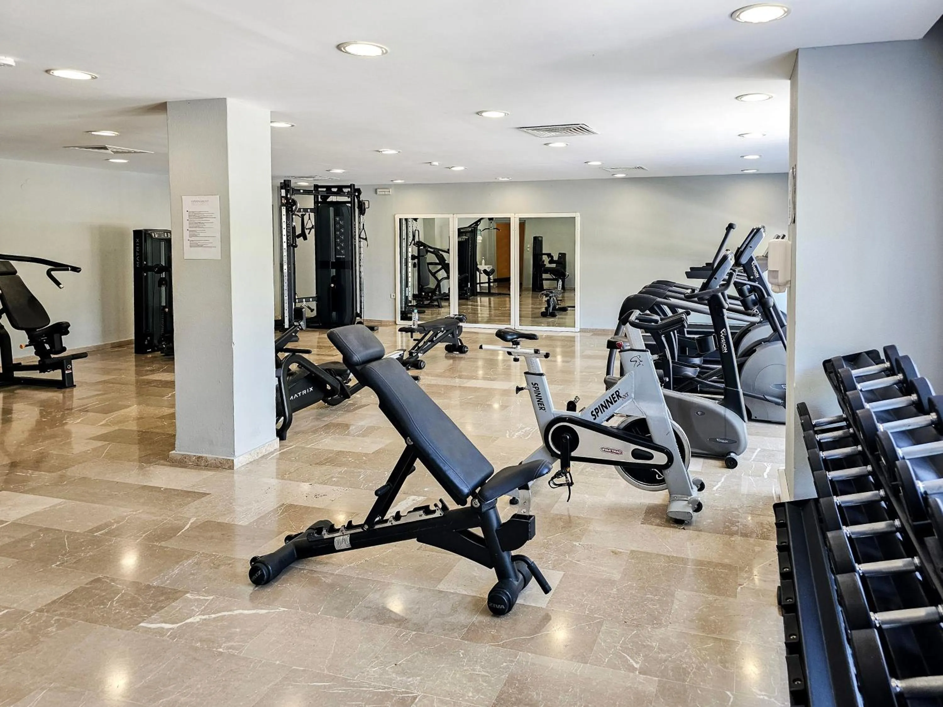 Fitness centre/facilities in Esperides Beach Resort