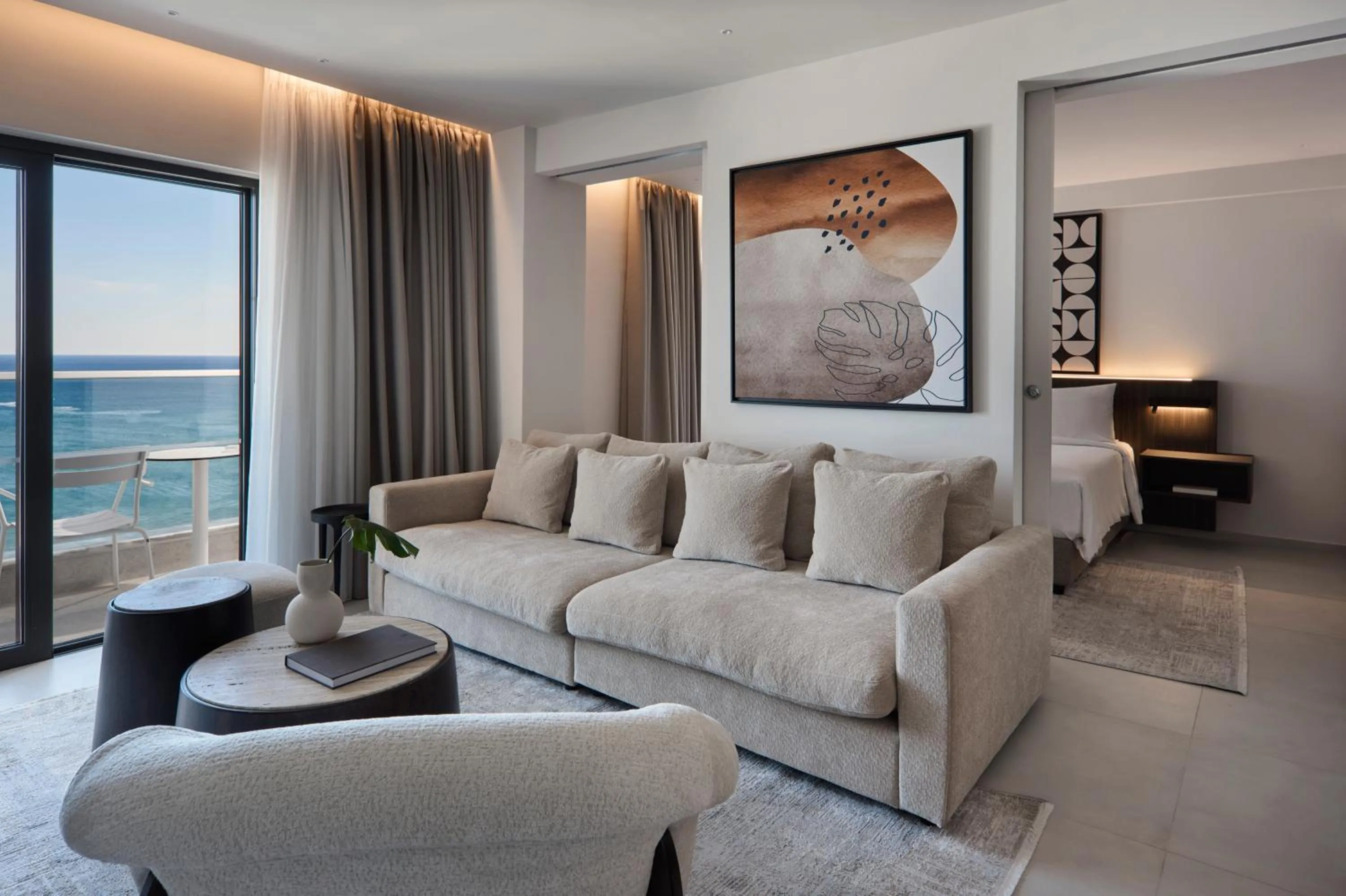 Living room in Esperides Beach Resort