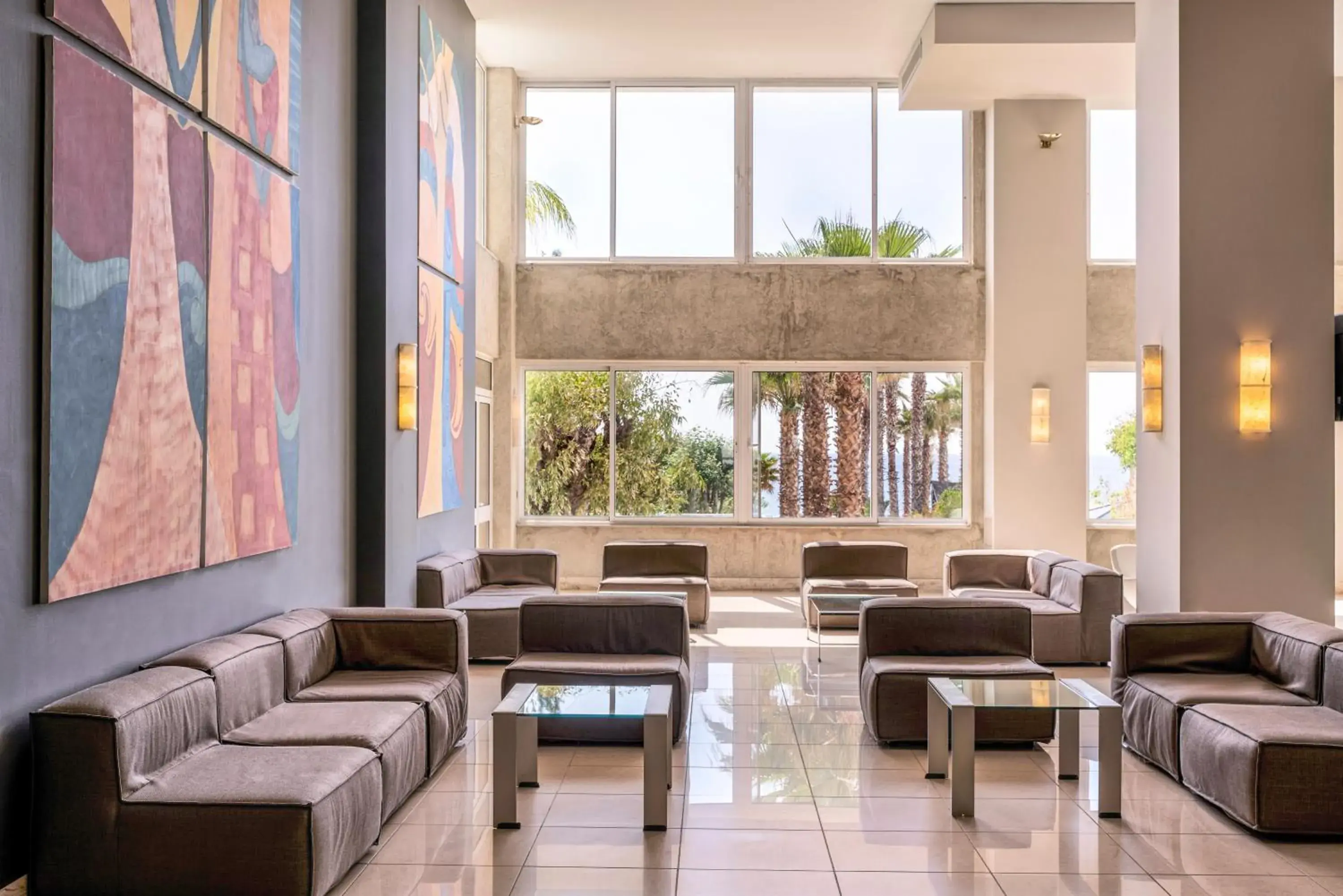 Lobby or reception in Esperides Beach Resort Lobby or reception in Esperides Beach Resort