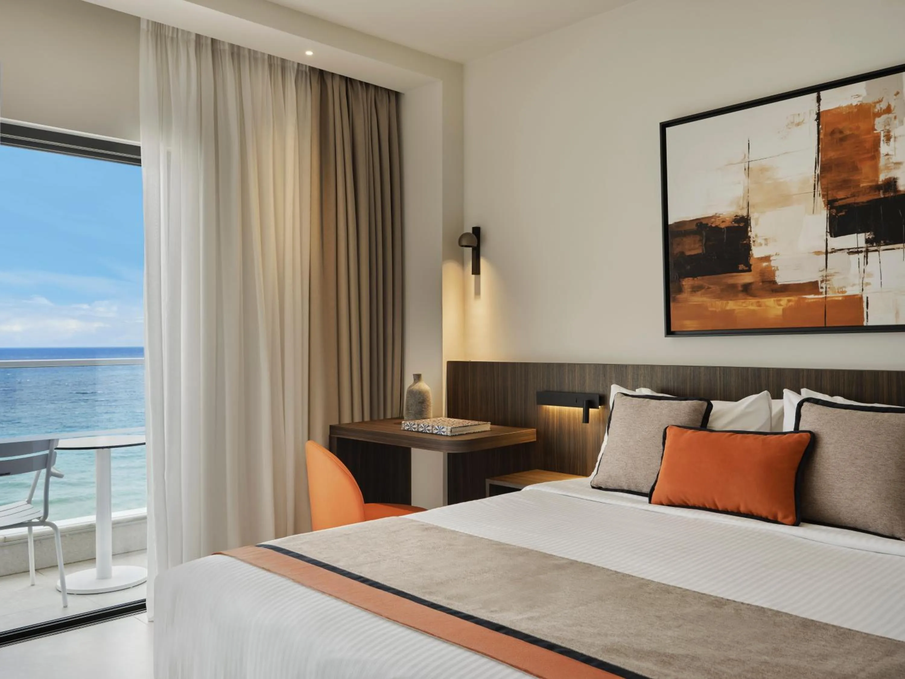 Bed in Esperides Beach Resort