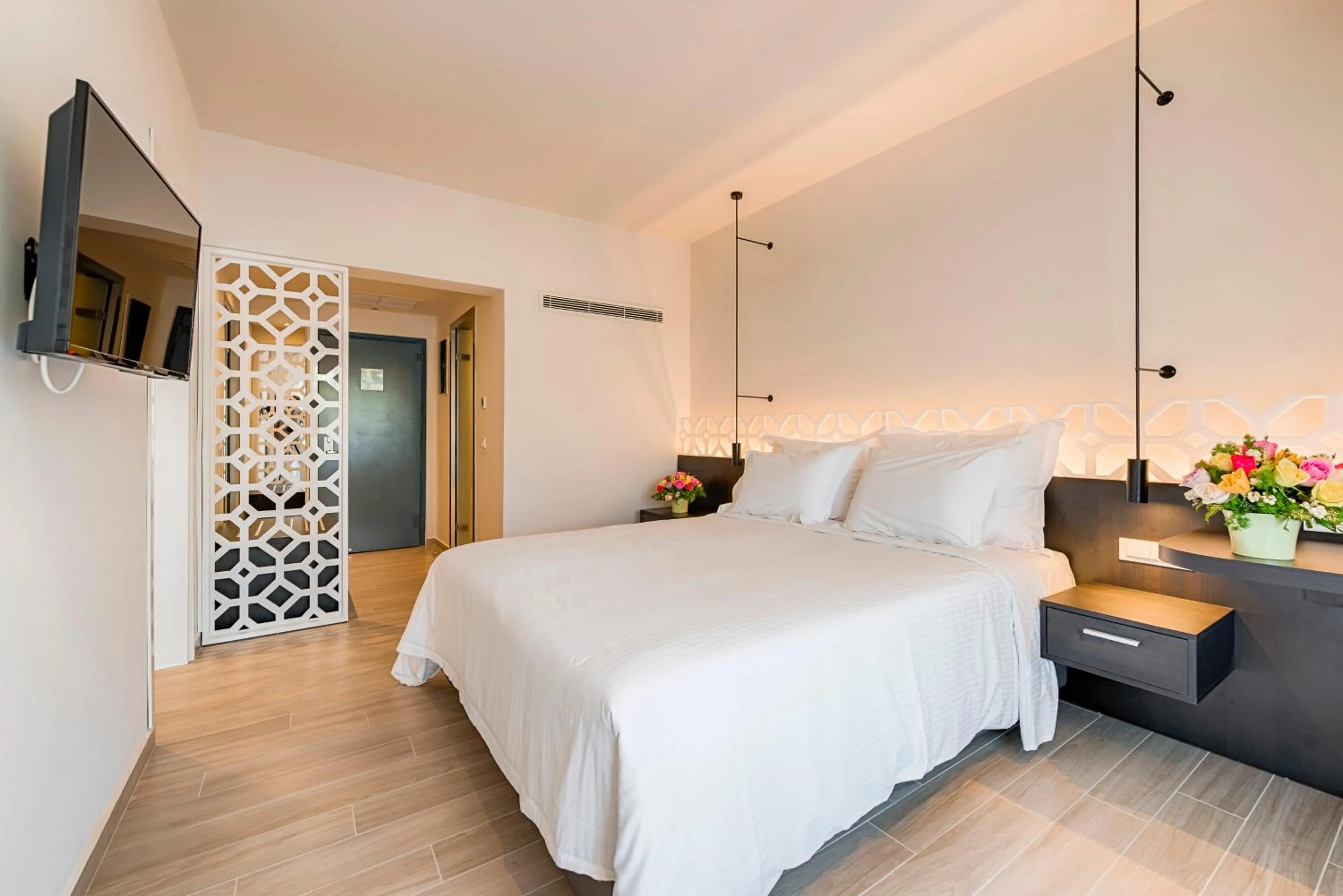 Bed in Esperides Beach Resort