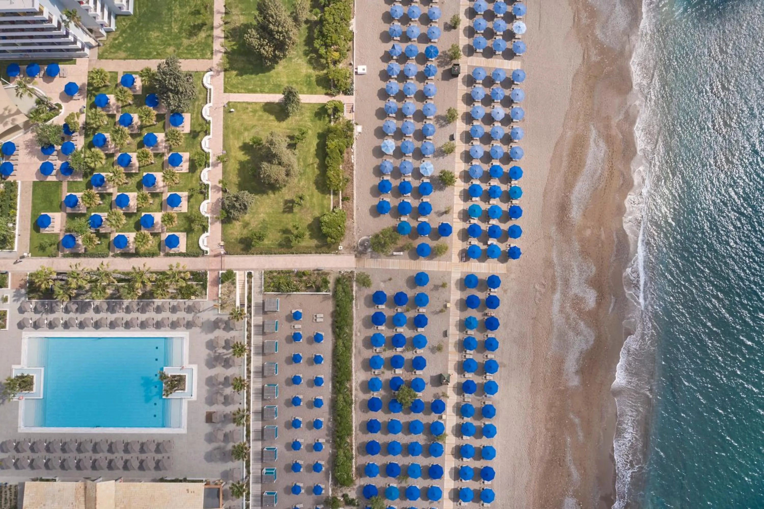 Bird's eye view in Esperides Beach Resort
