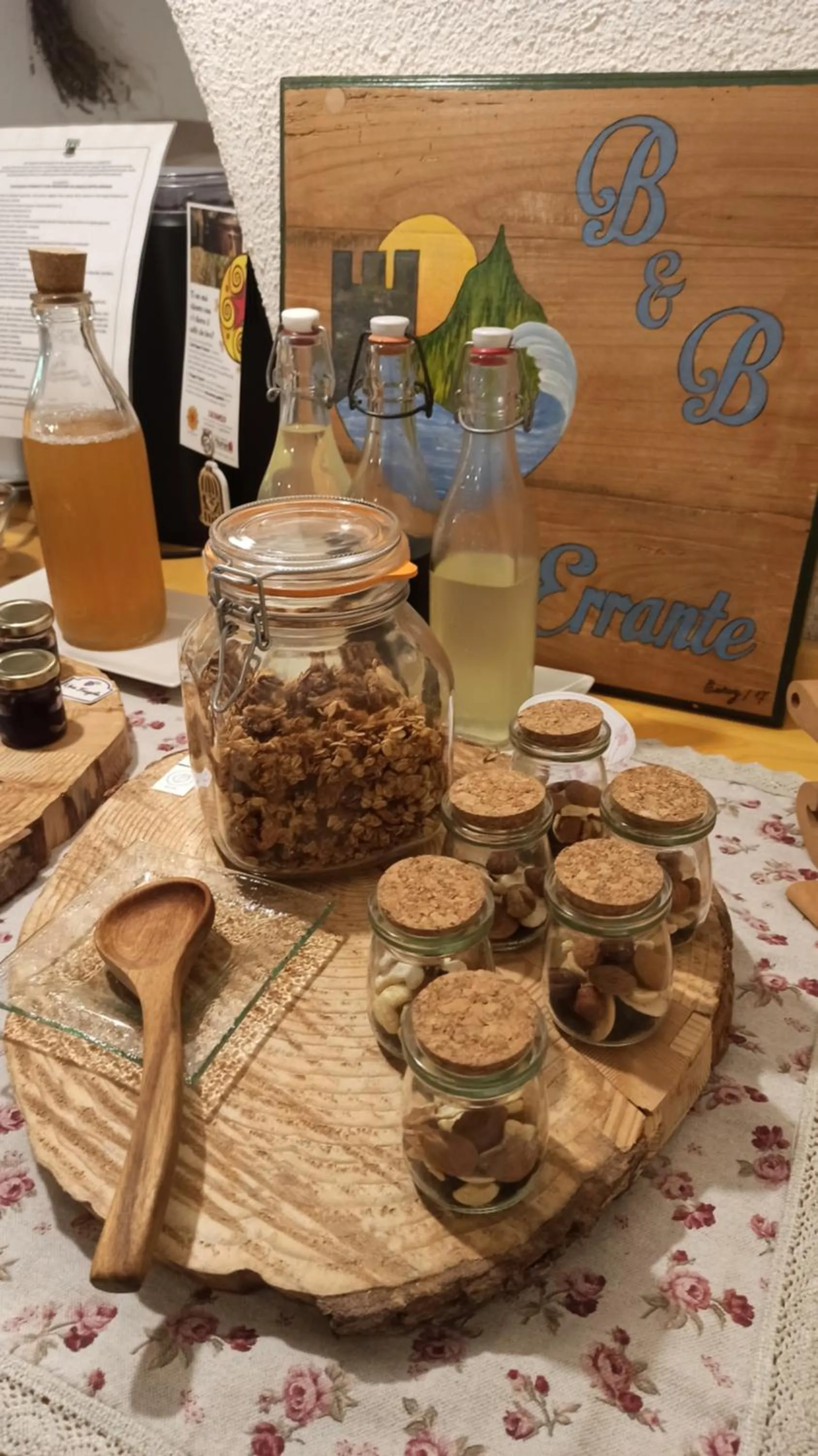 Breakfast in Castello Errante Bio B&B