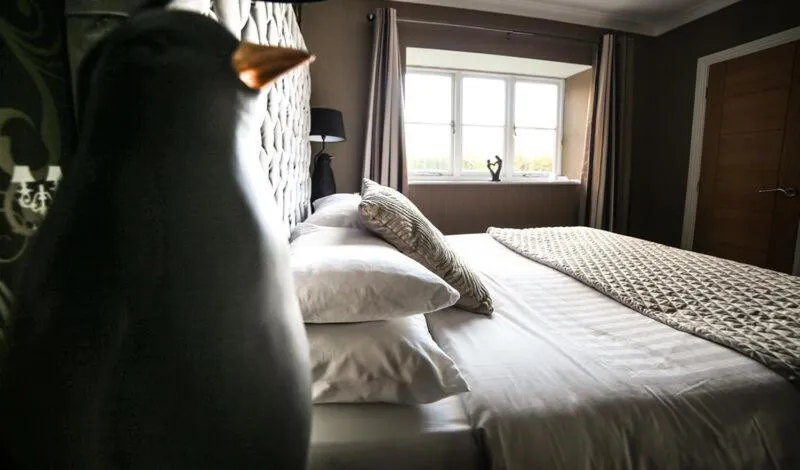 Bed in Faenol Fawr Country Hotel