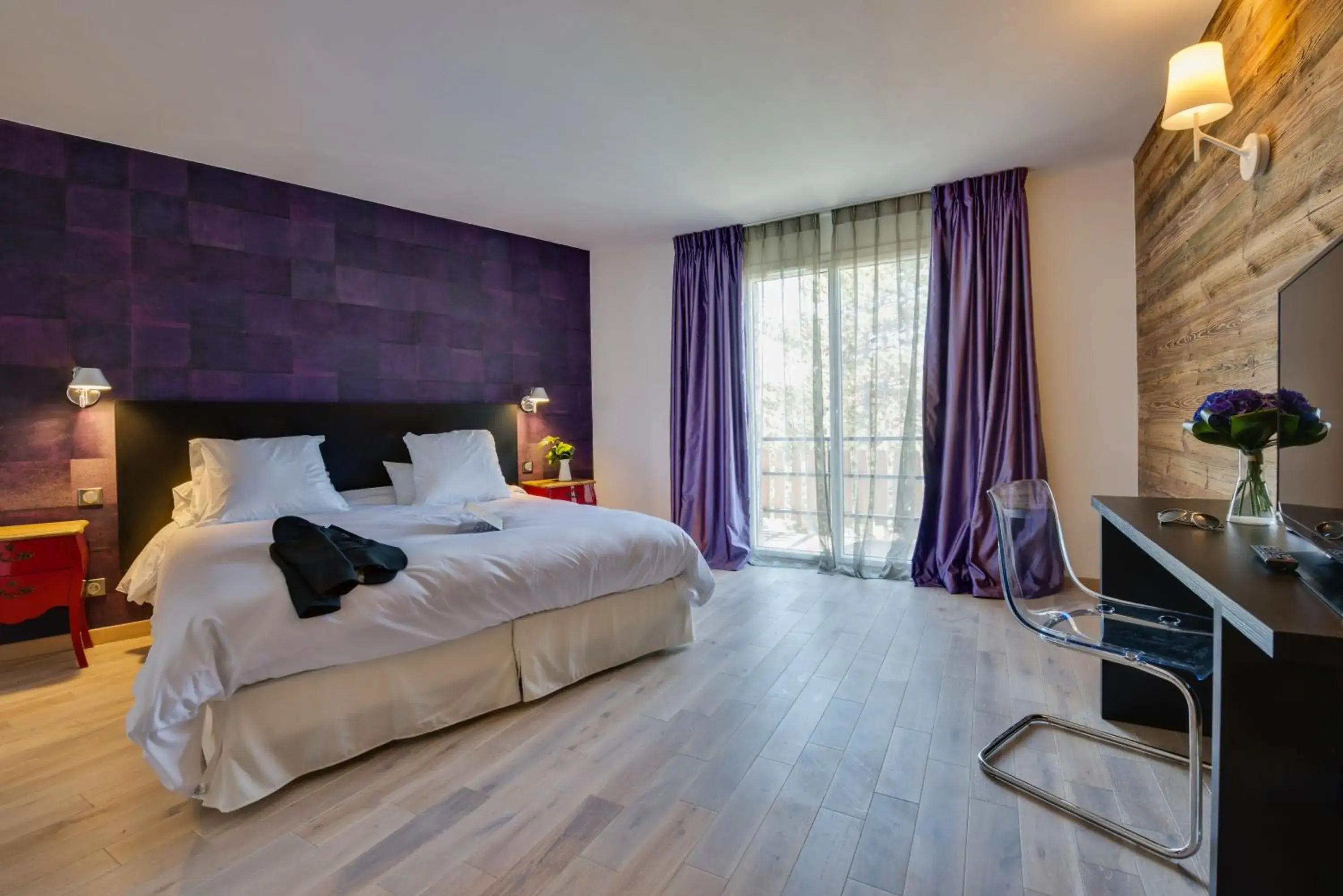 Deluxe Double Room in Hôtel Catalpa Deluxe Double Room in Hôtel Catalpa