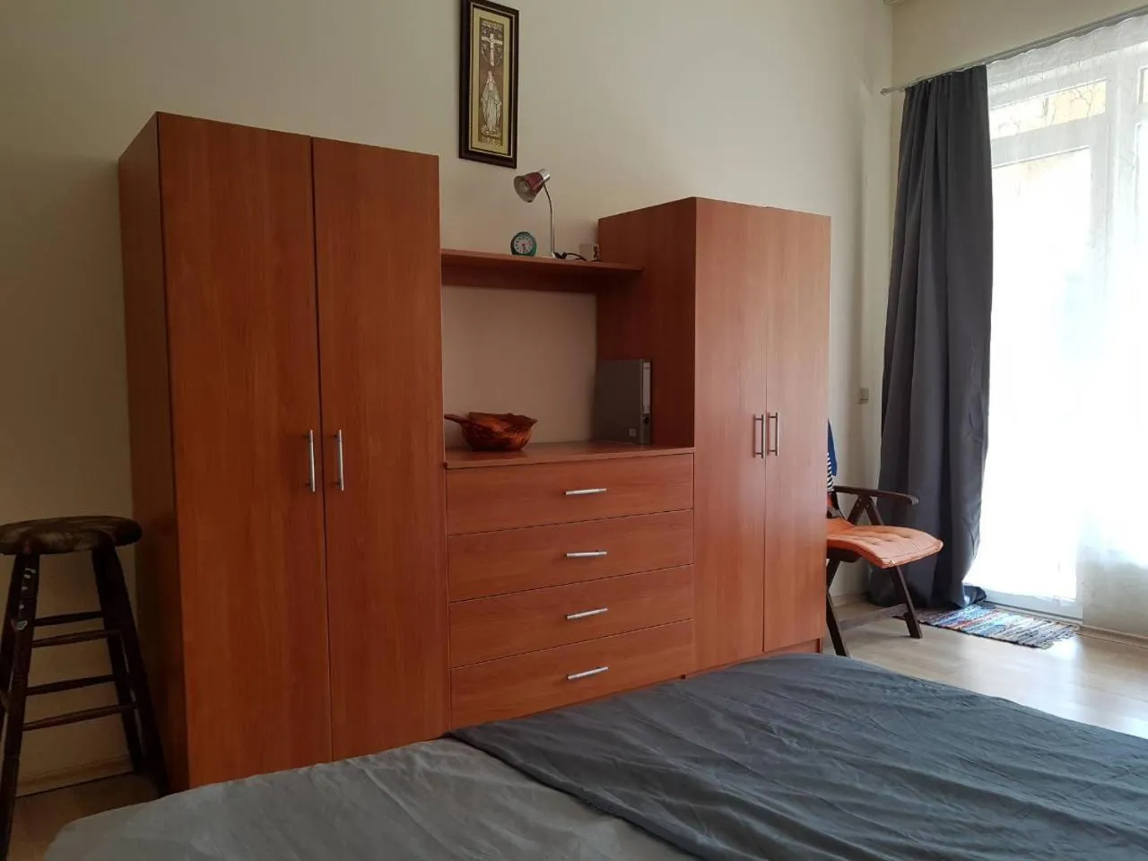 Bedroom in Privates, schönes und grosses Appartement in Goldstrand