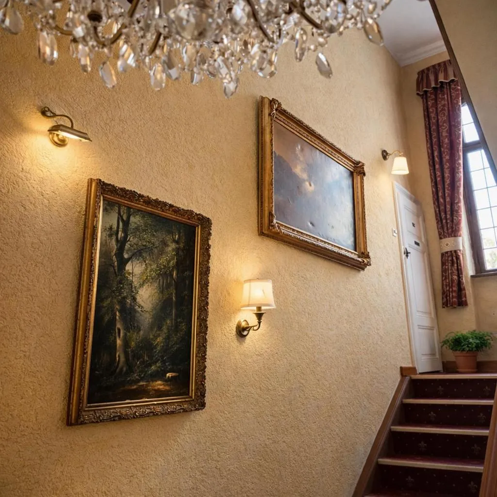 Decorative detail in Hotel Café Post