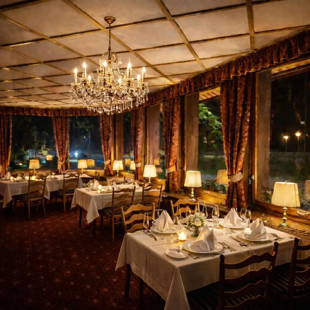 Restaurant/places to eat in Hotel Café Post