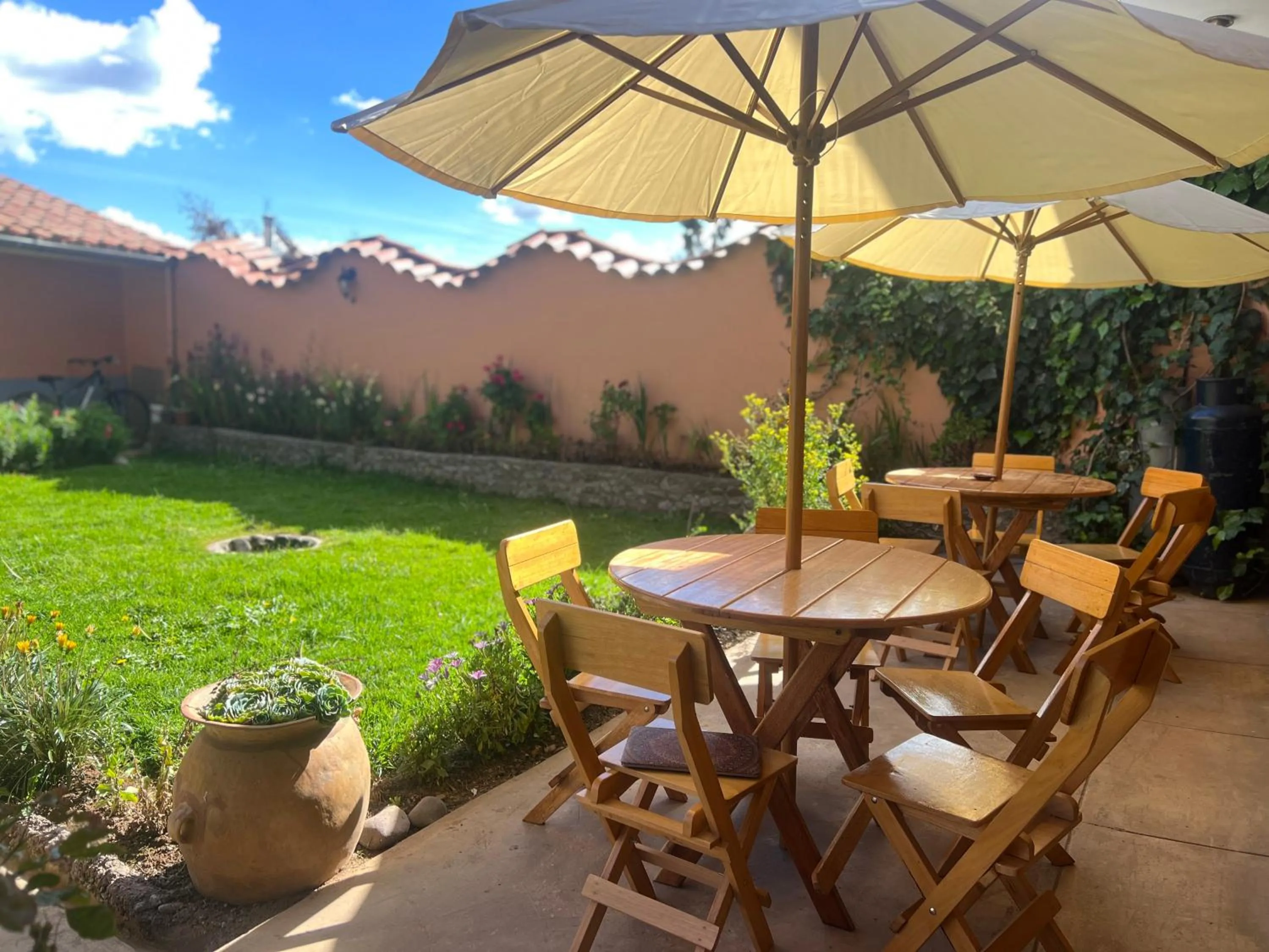 Patio in Hotel Chinchero Boutique & Tours