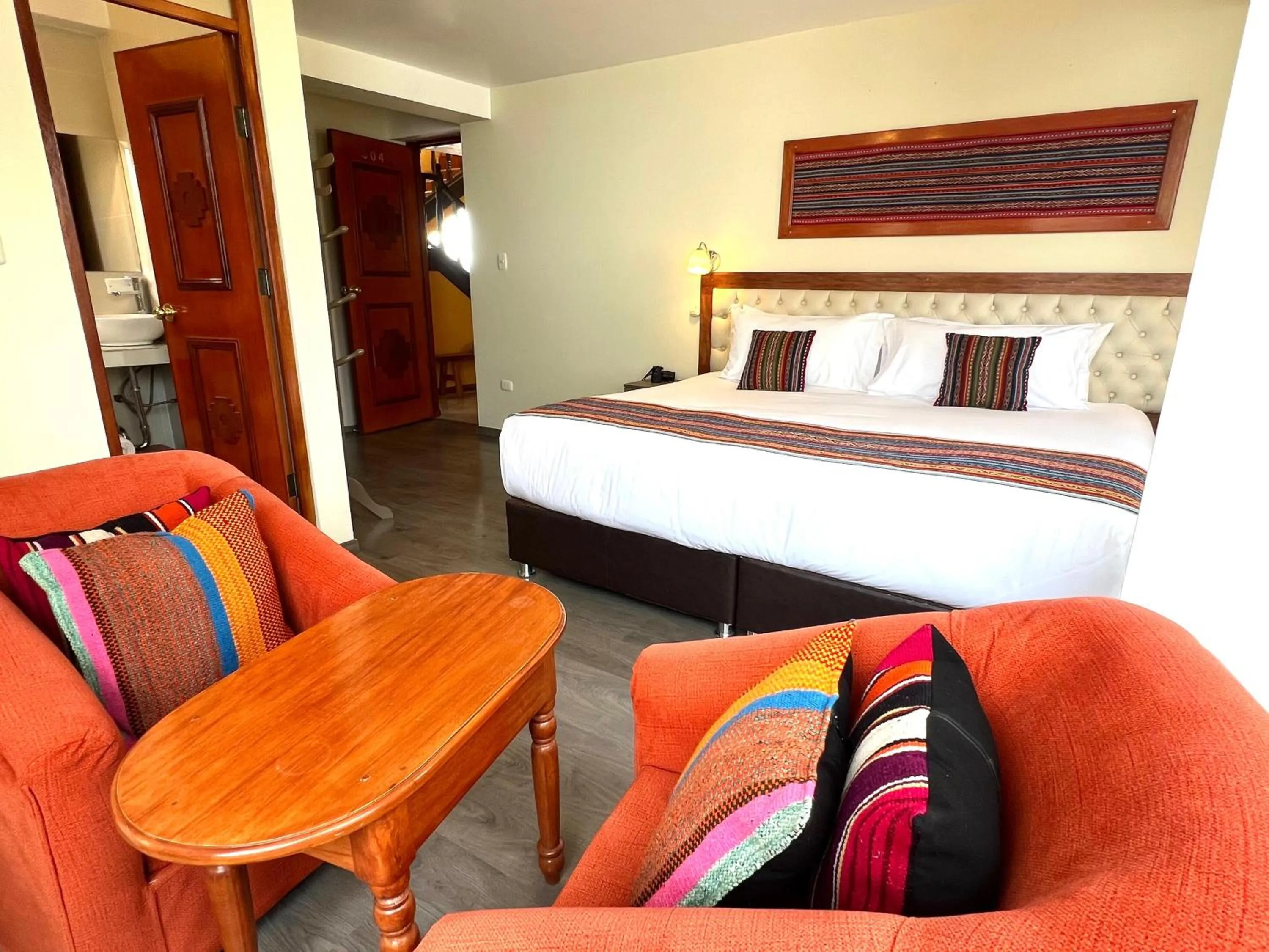 Bed in Hotel Chinchero Boutique & Tours