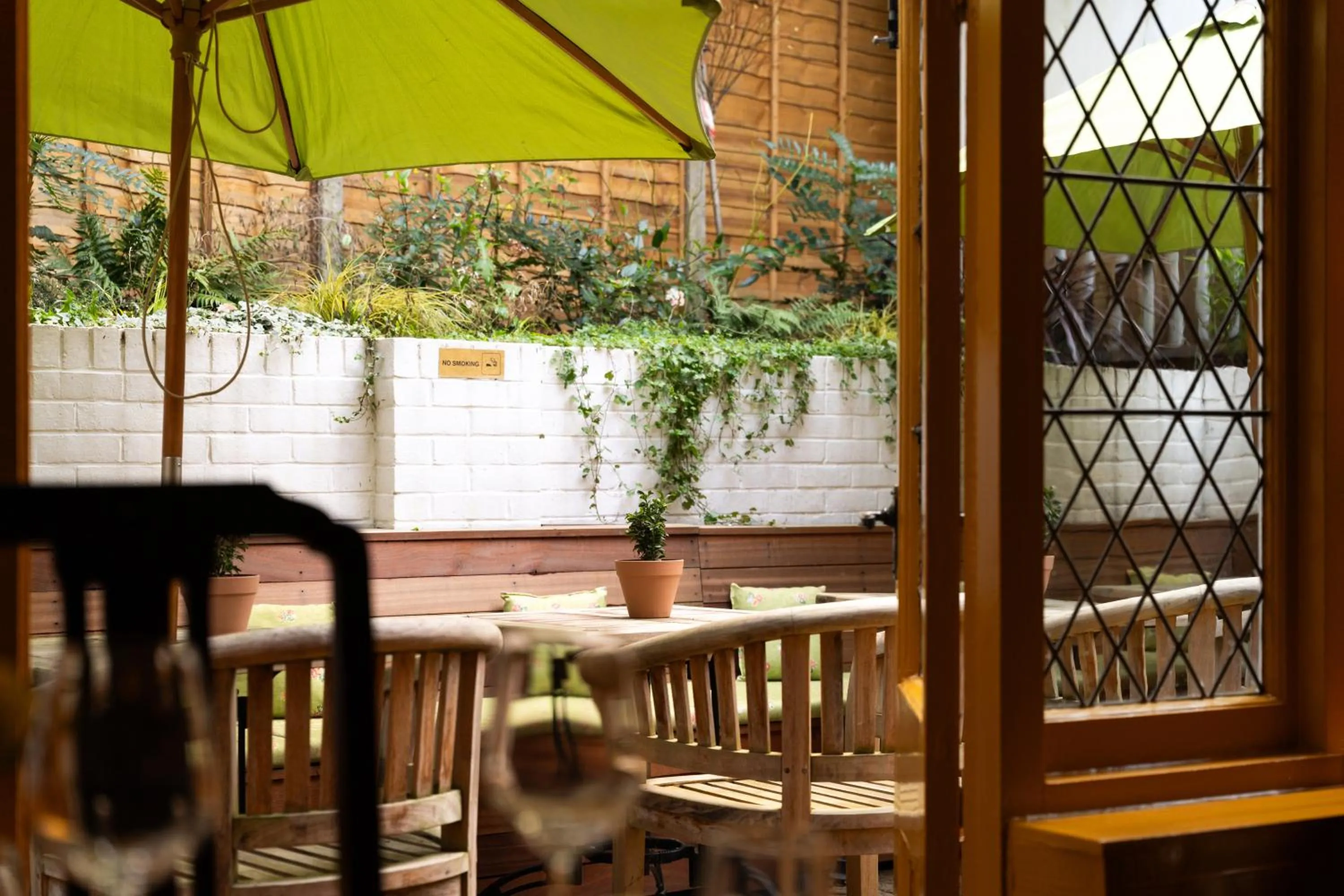 Patio in Bull Inn