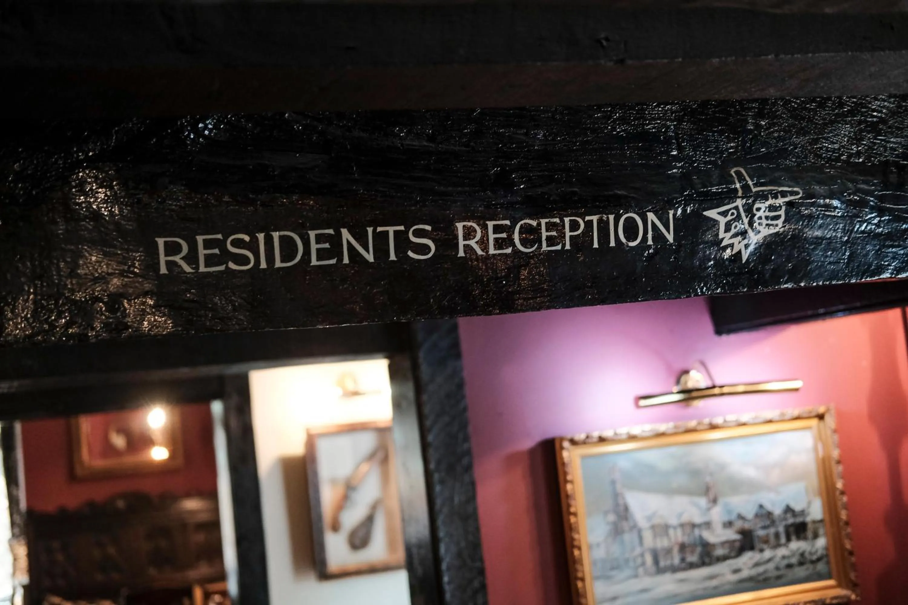 Lobby or reception in Bull Inn