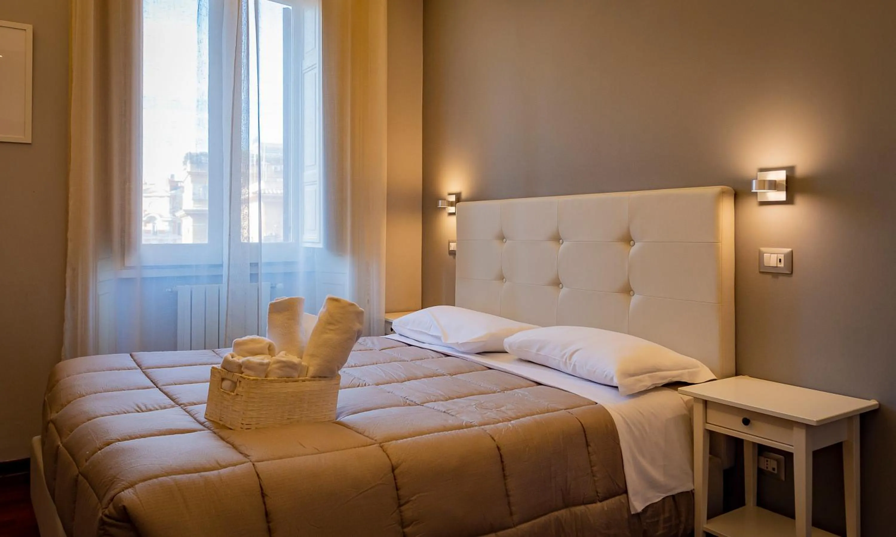 Bed in Borghese Executive Suite