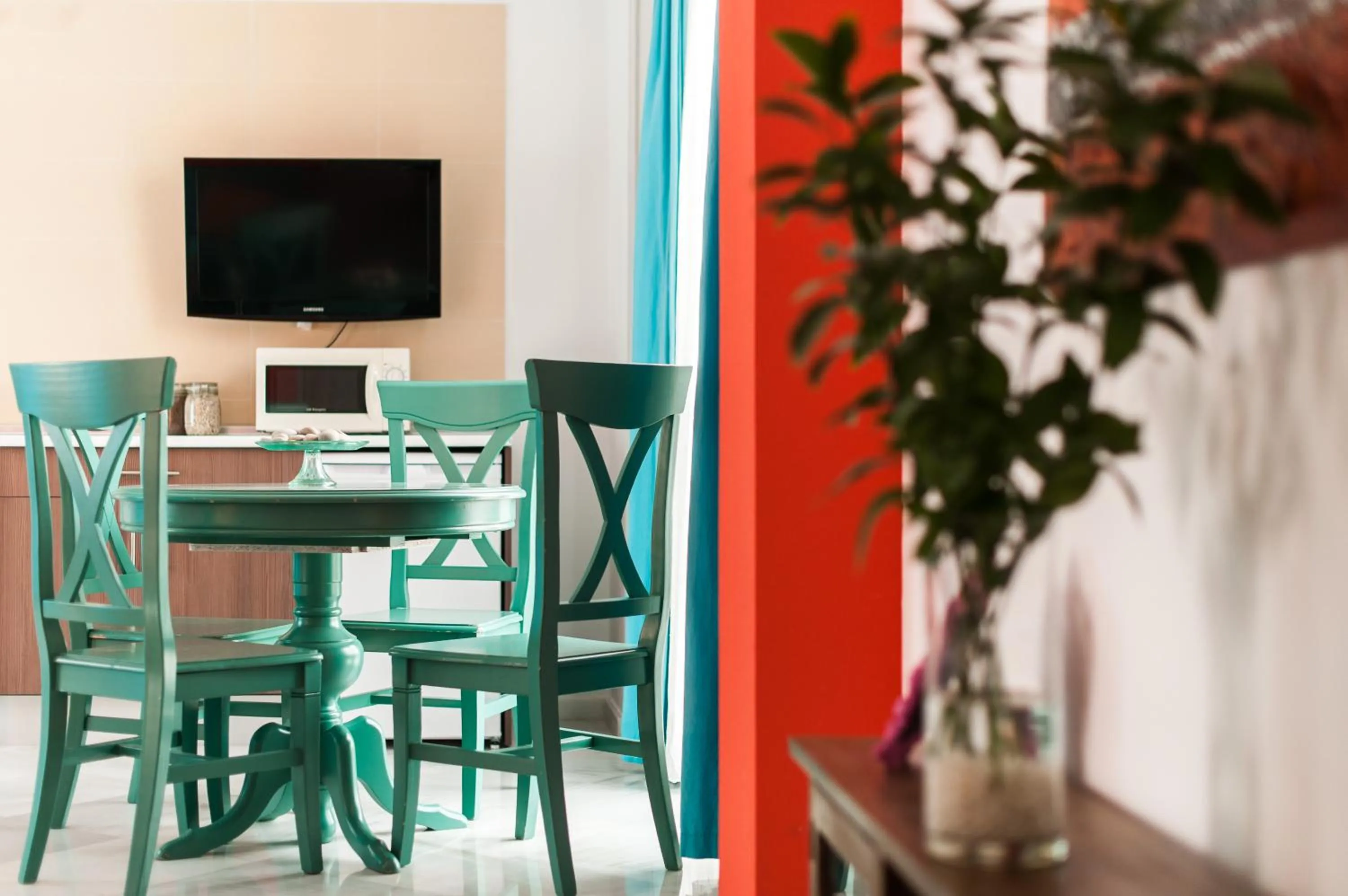 Dining area in Singular Pilatos