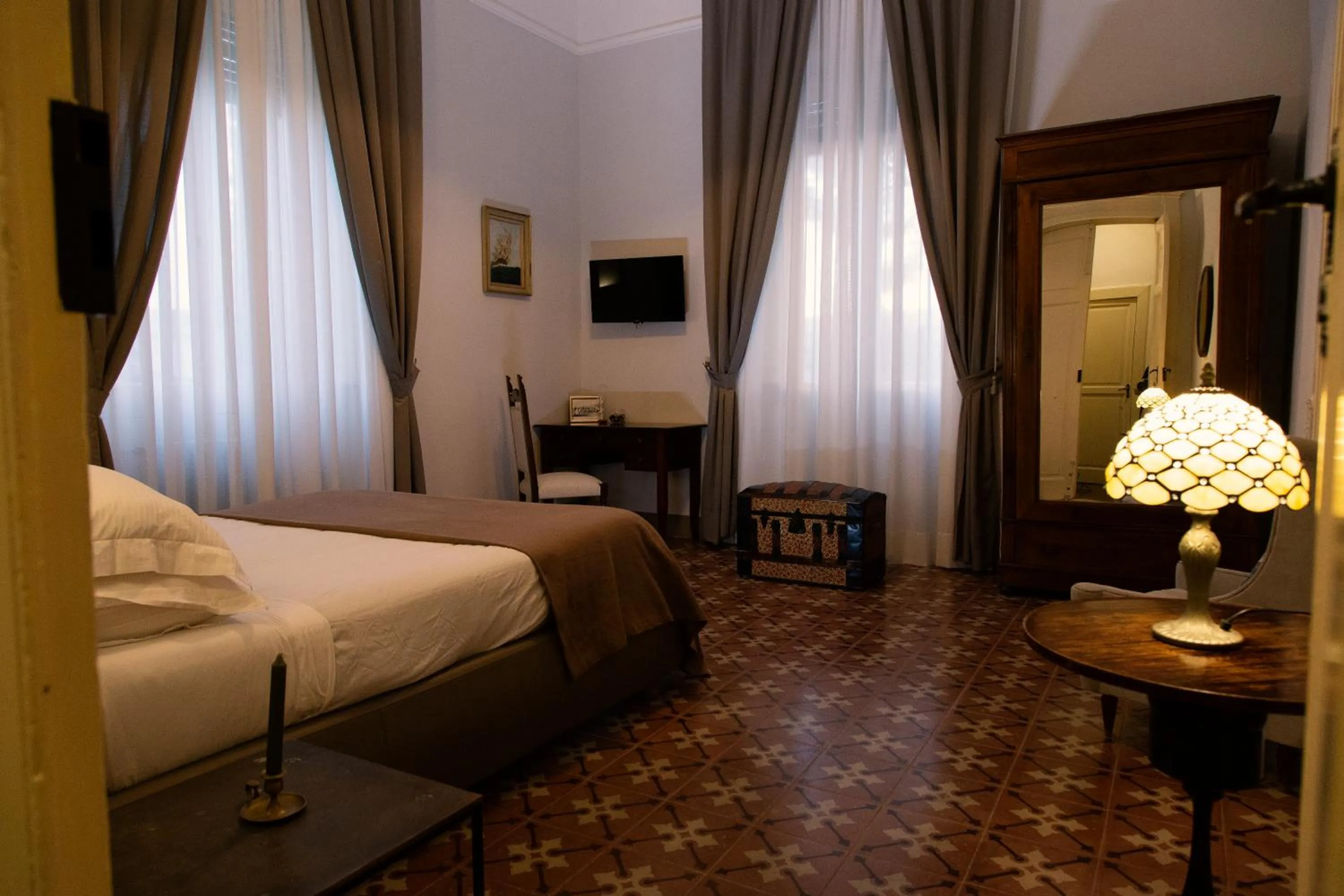 Bed in Villa Giordanelli