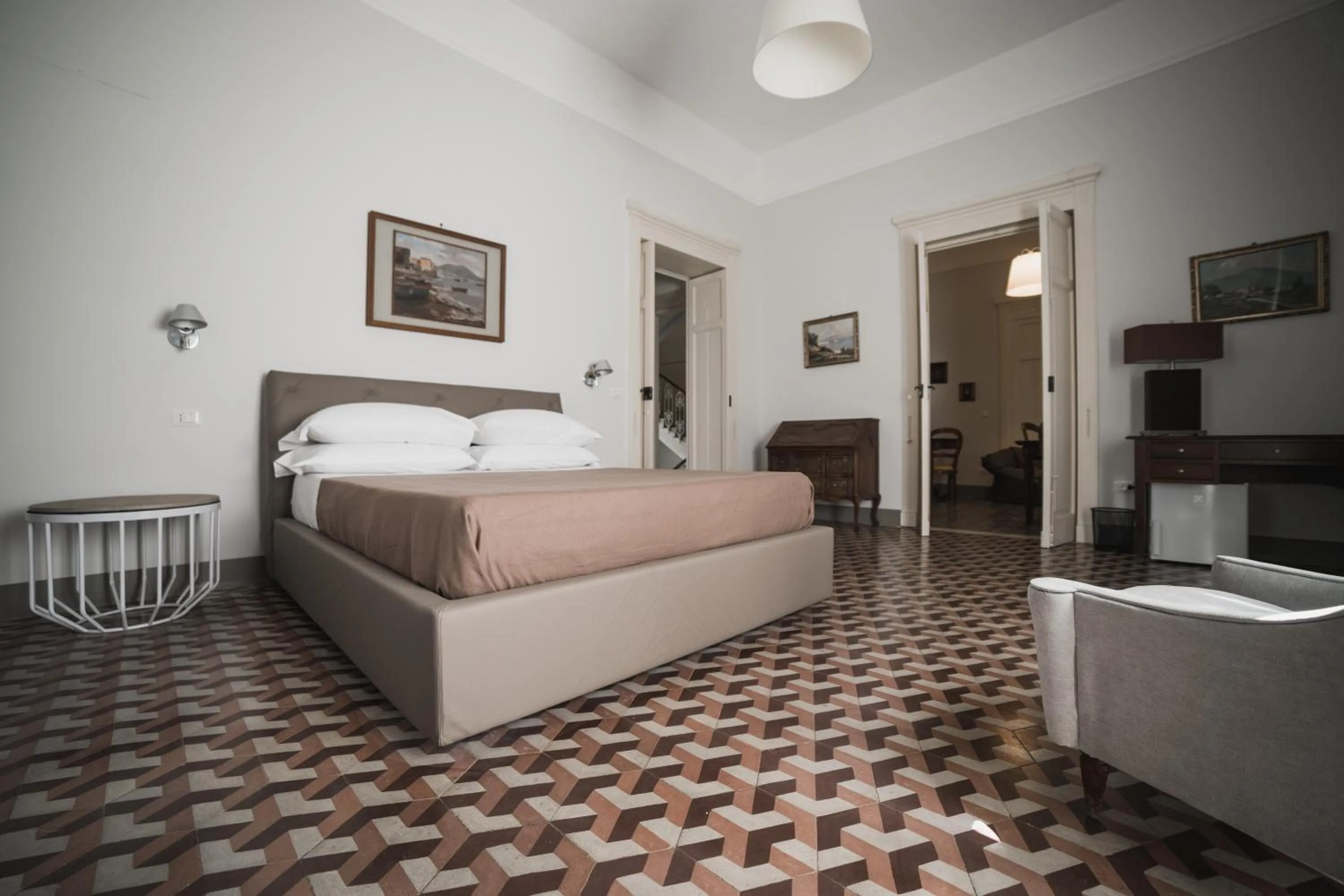 Bed in Villa Giordanelli