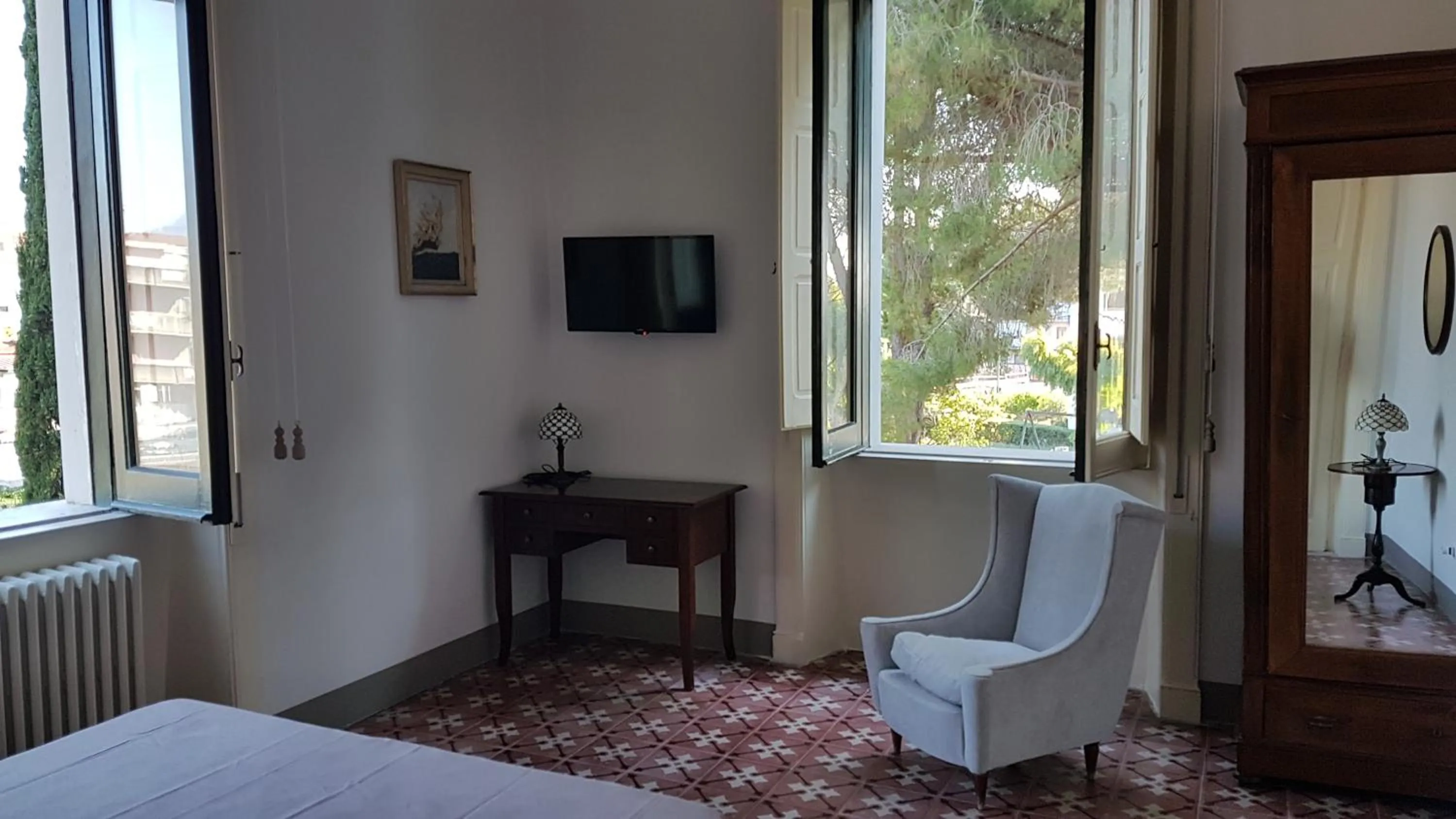 Bed in Villa Giordanelli