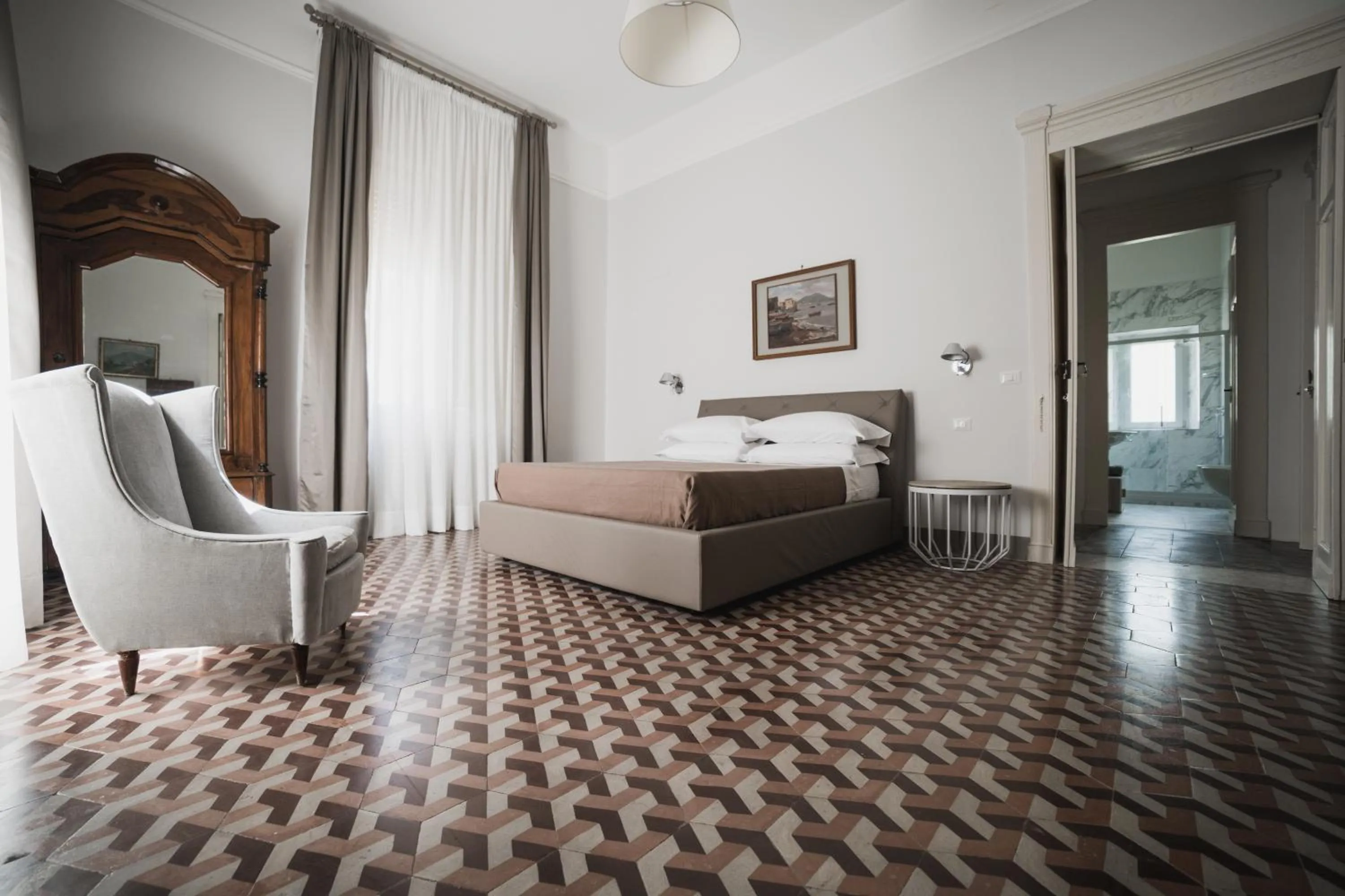 Bed in Villa Giordanelli