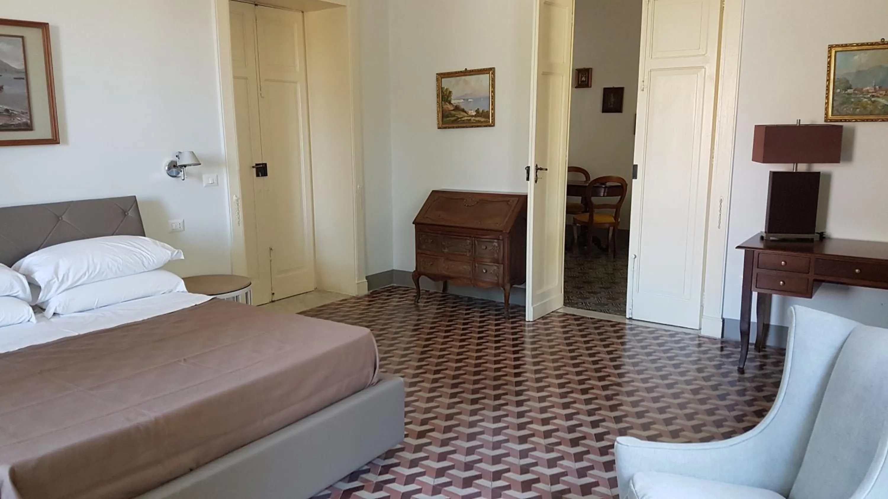 Bed in Villa Giordanelli