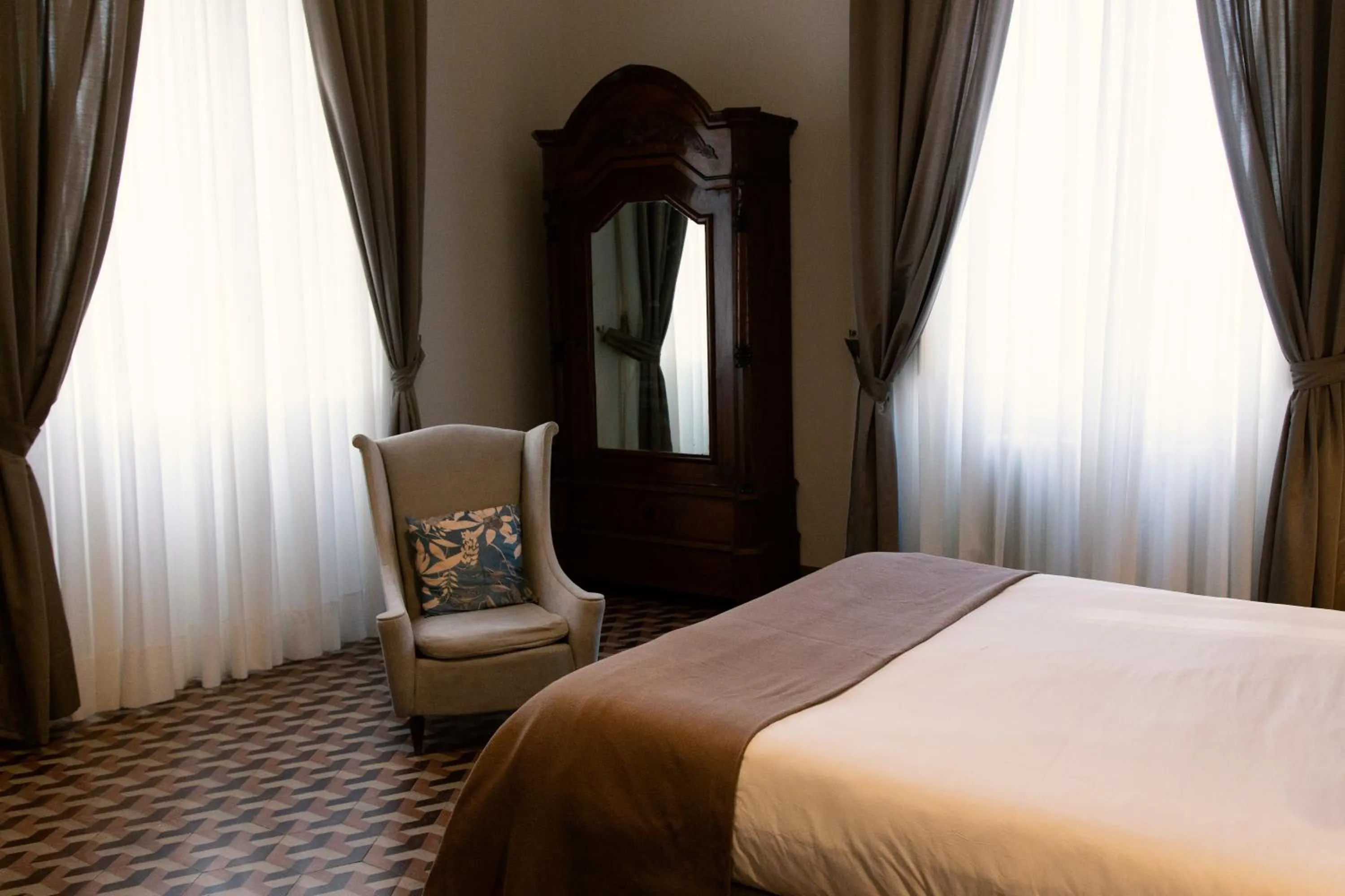 Bed in Villa Giordanelli